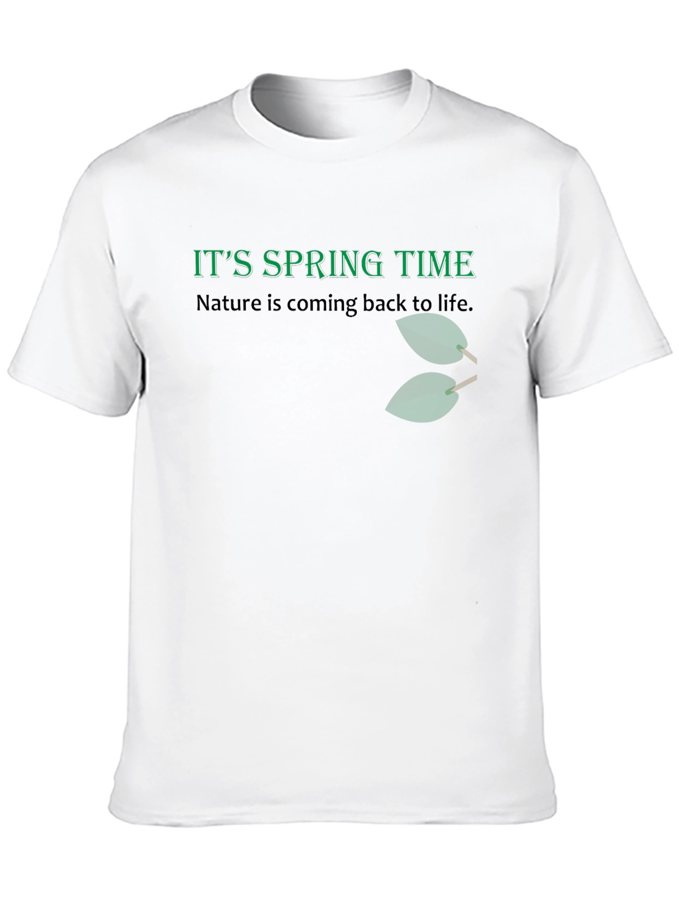 Spring Time Nature T-Shirt - Stylish Casual Tee