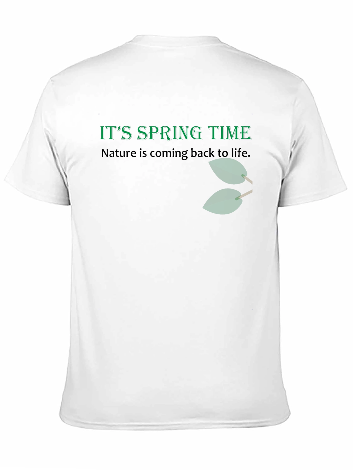 Spring Time Nature T-Shirt - Stylish Casual Tee