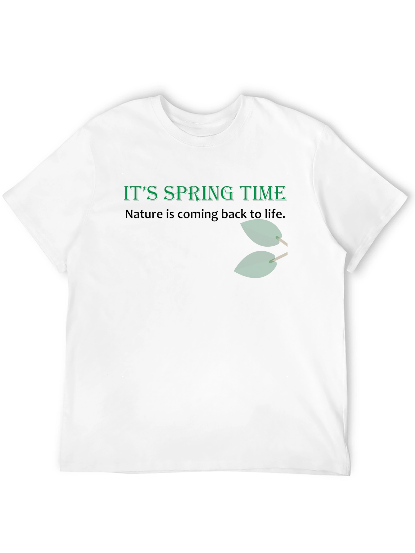 Spring Time Nature T-Shirt - Stylish Casual Tee