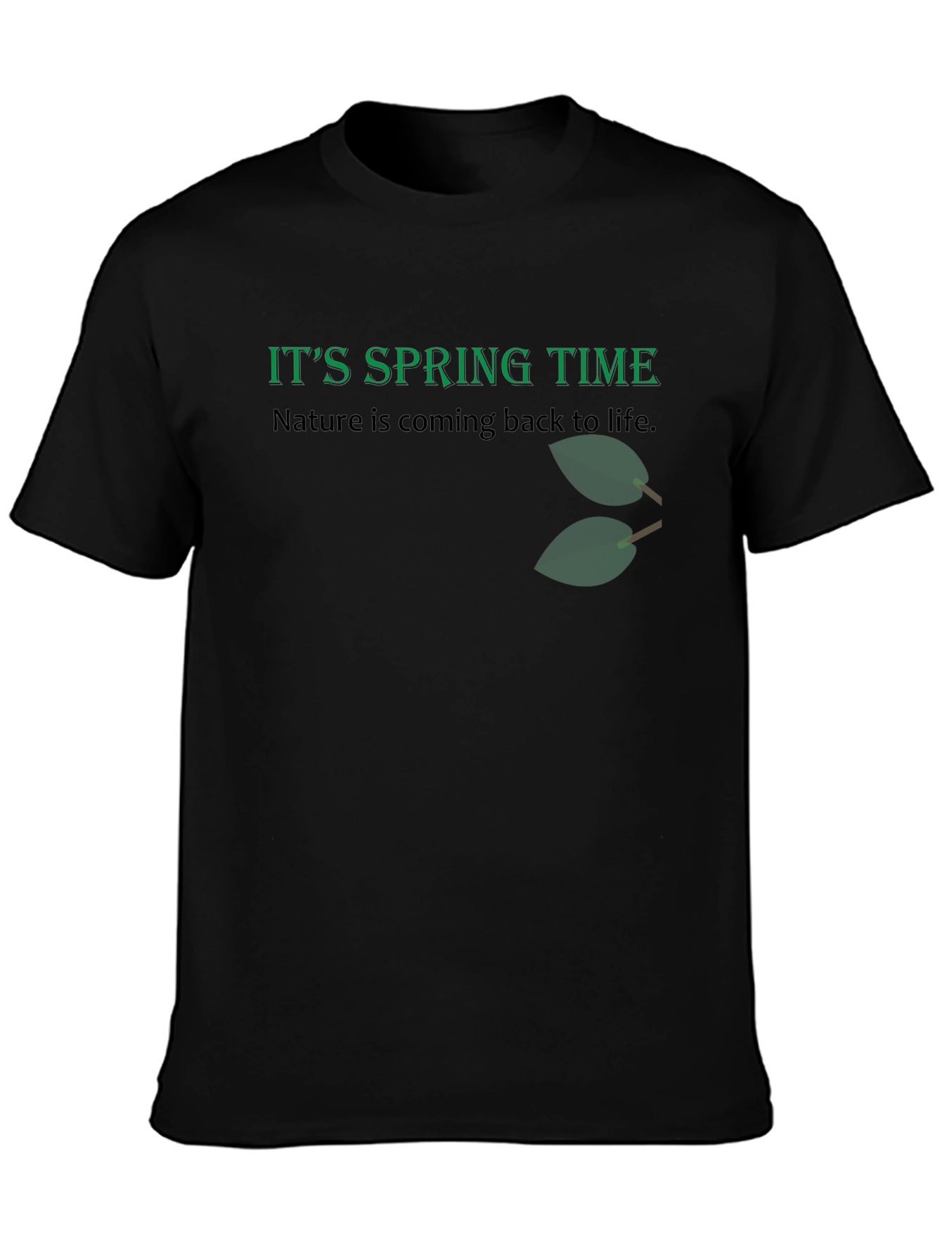 Spring Time Nature T-Shirt - Stylish Casual Tee