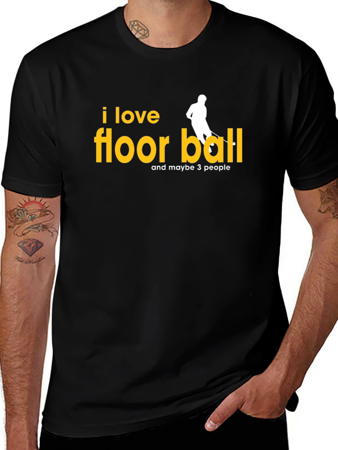 I Love Floorball T-Shirt