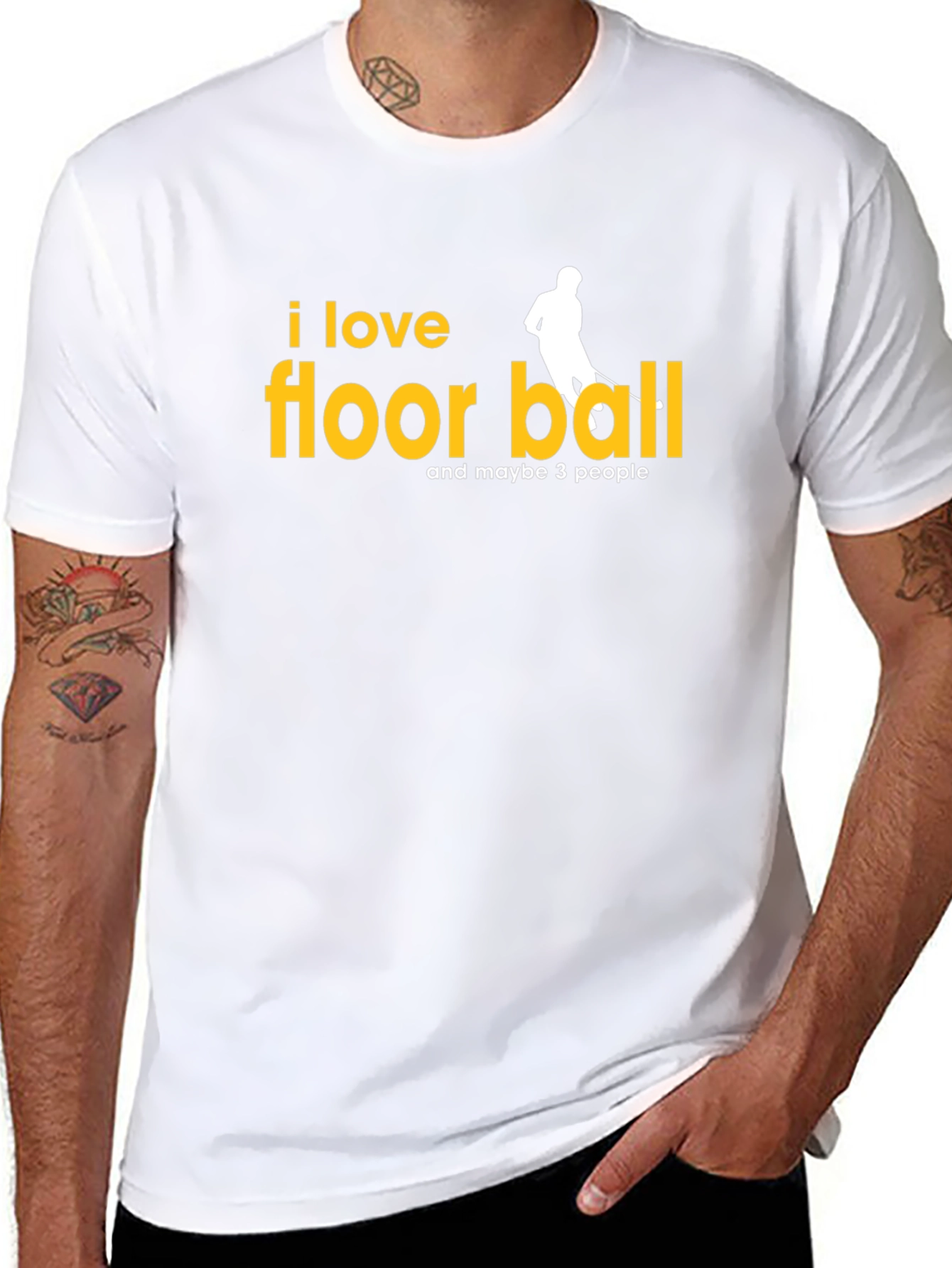 I Love Floorball T-Shirt