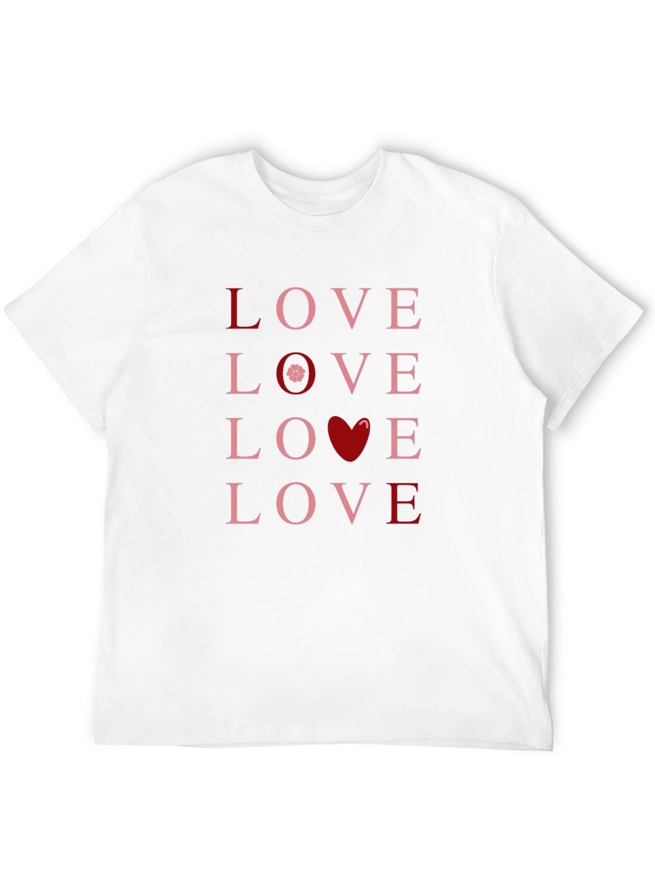 Love Graphic Tee - Black Cotton T-Shirt