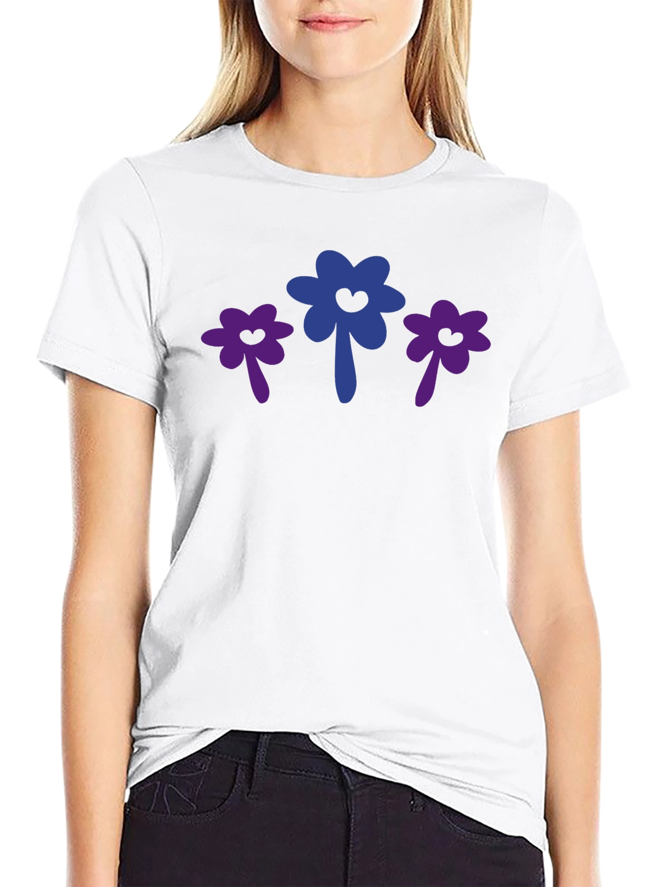 Floral Bi Pride T-Shirt