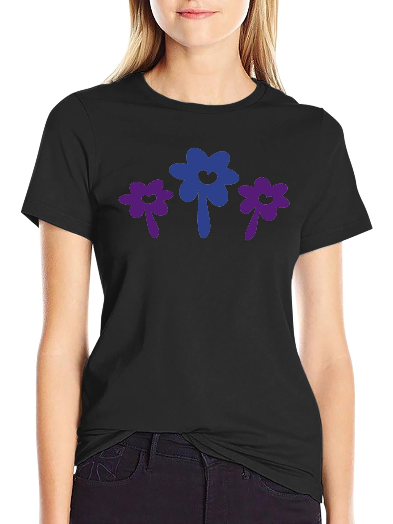Floral Bi Pride T-Shirt