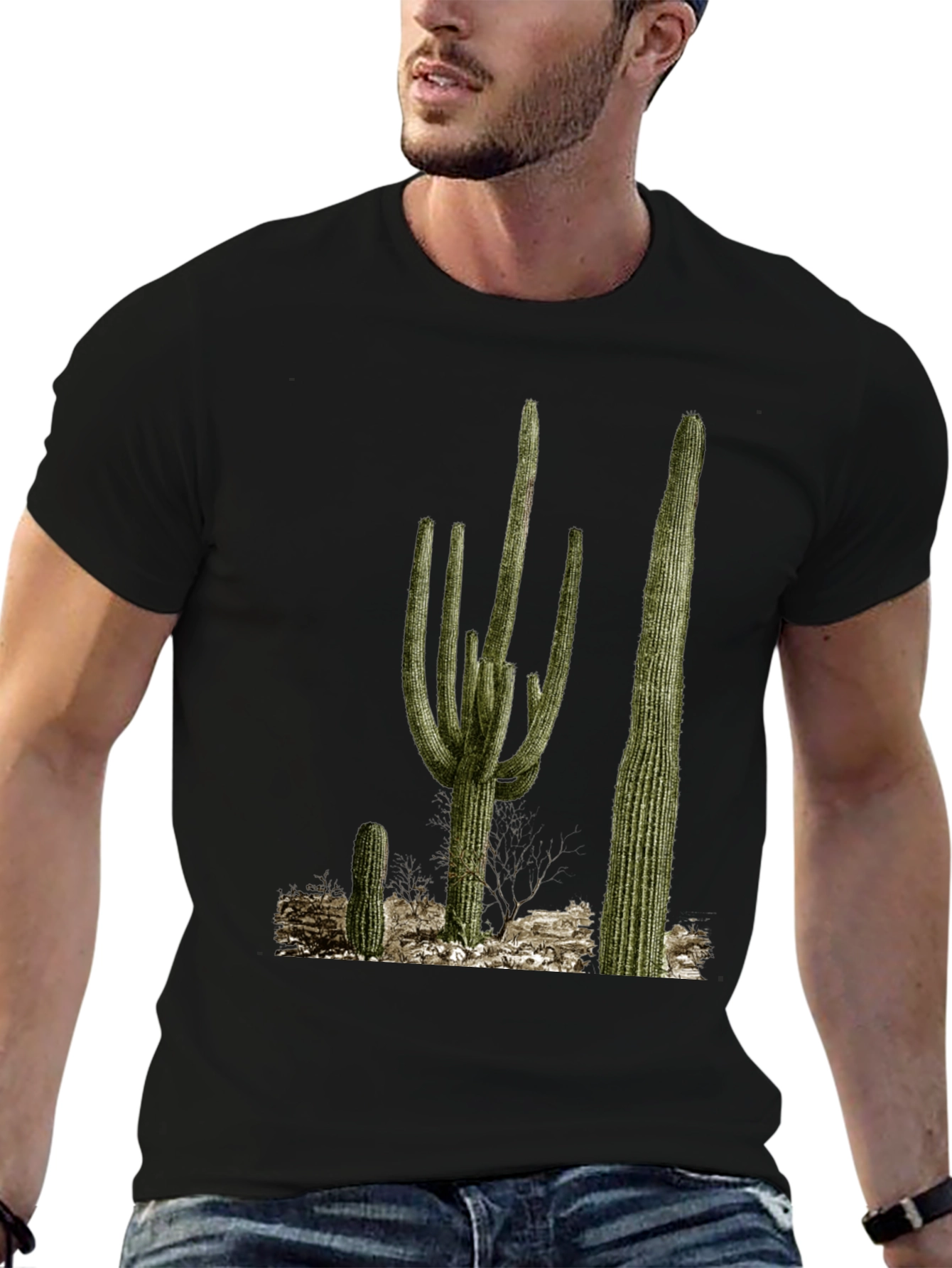 Cactus Graphic Tee - Desert Vibes
