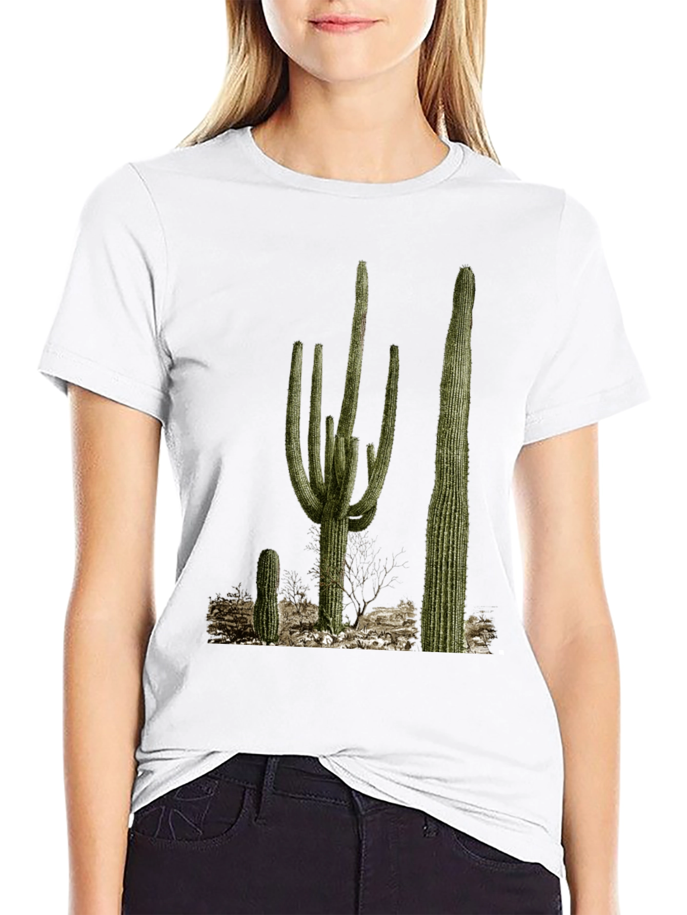 Cactus Graphic Tee - Desert Vibes