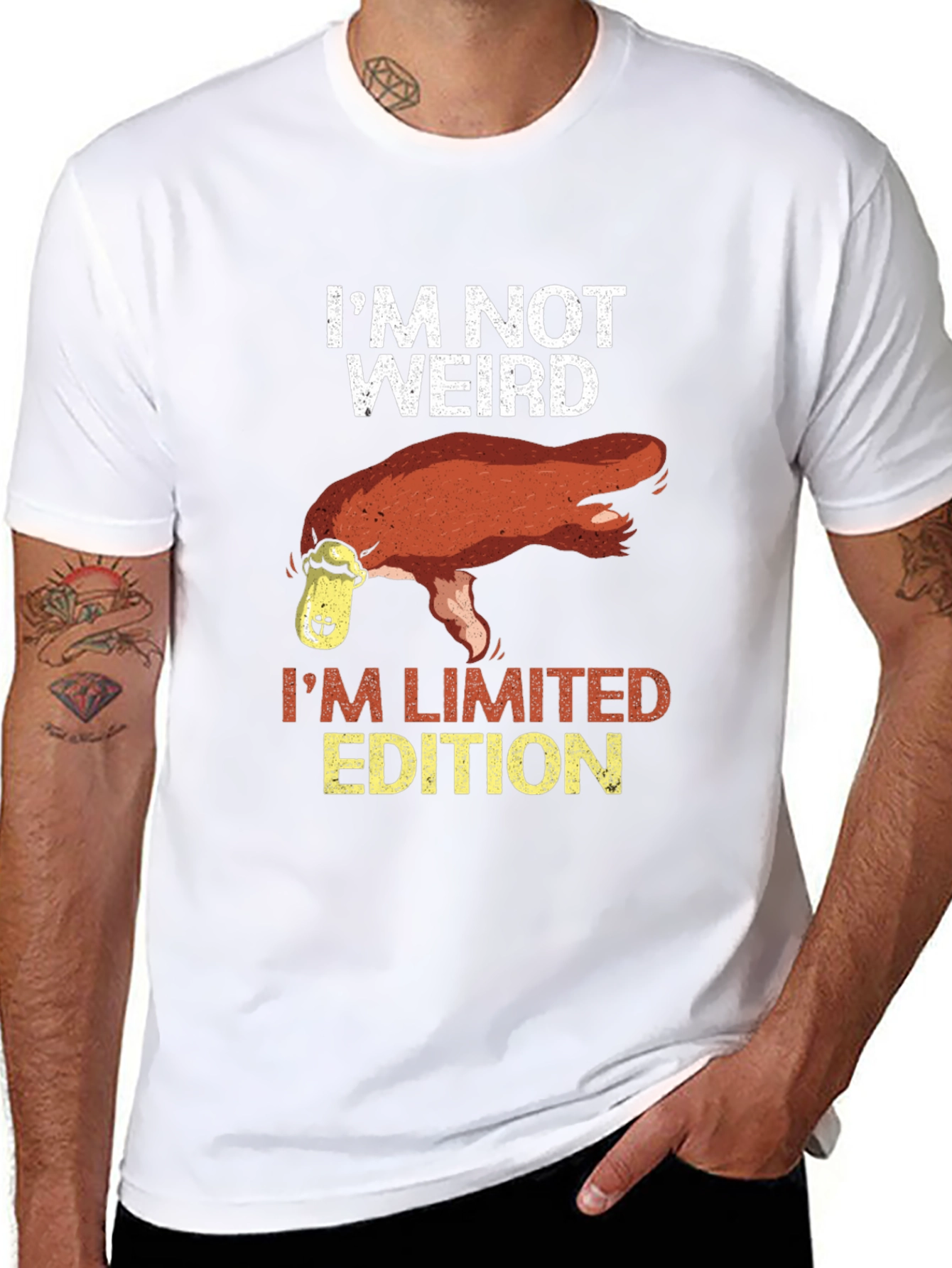 Im Not Weird Platypus Limited Edition T-Shirt