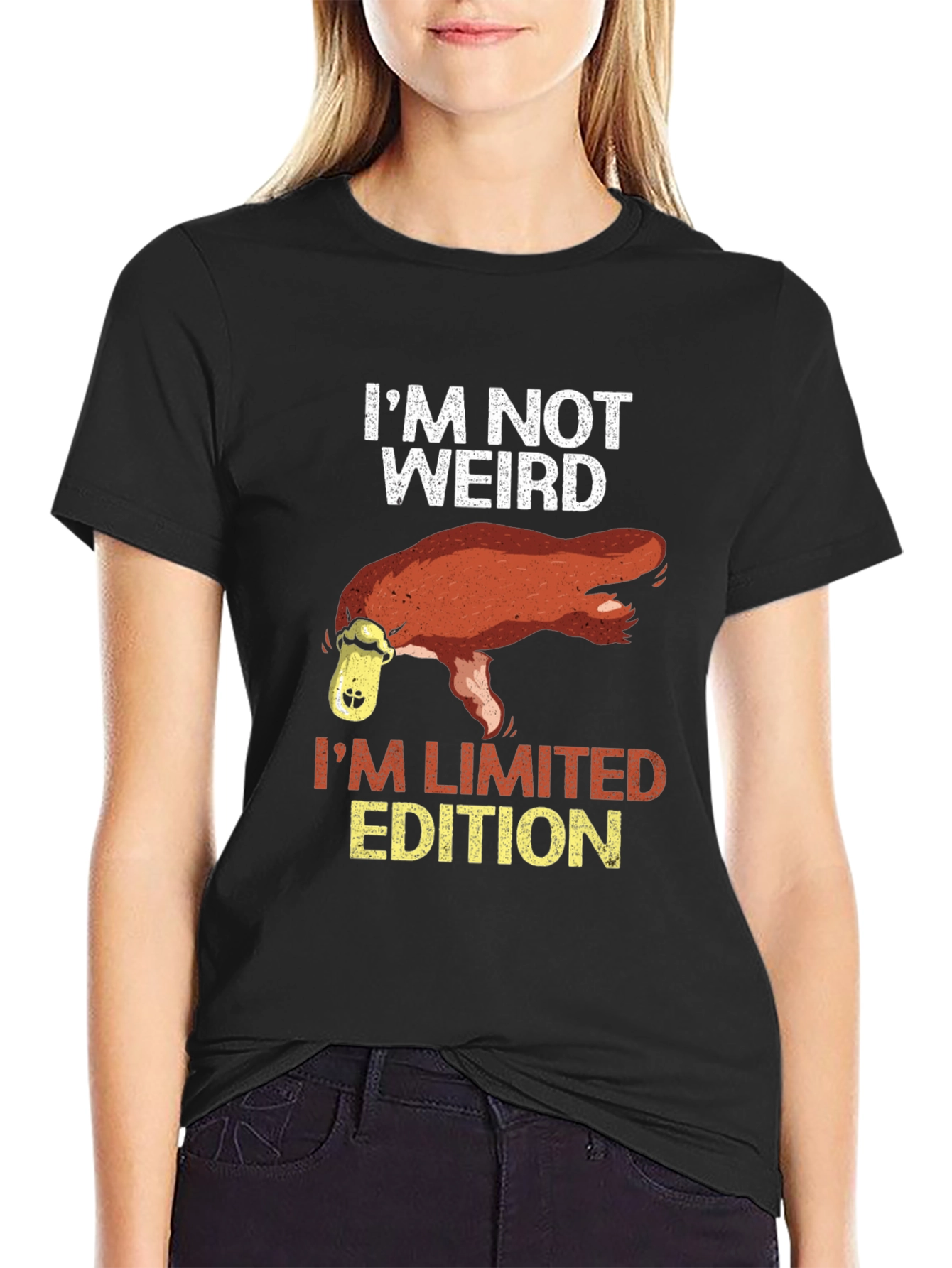 Im Not Weird Platypus Limited Edition T-Shirt