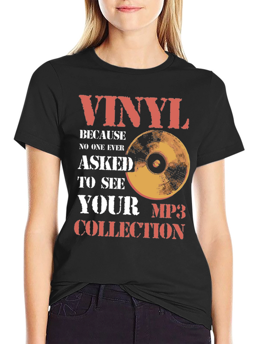 Vinyl Records T-Shirt: Retro Music Lover Tee