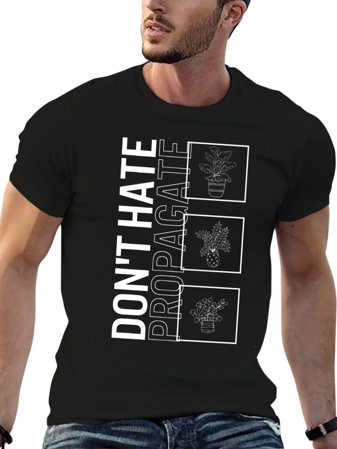 Dont Hate Propagate Graphic Tee