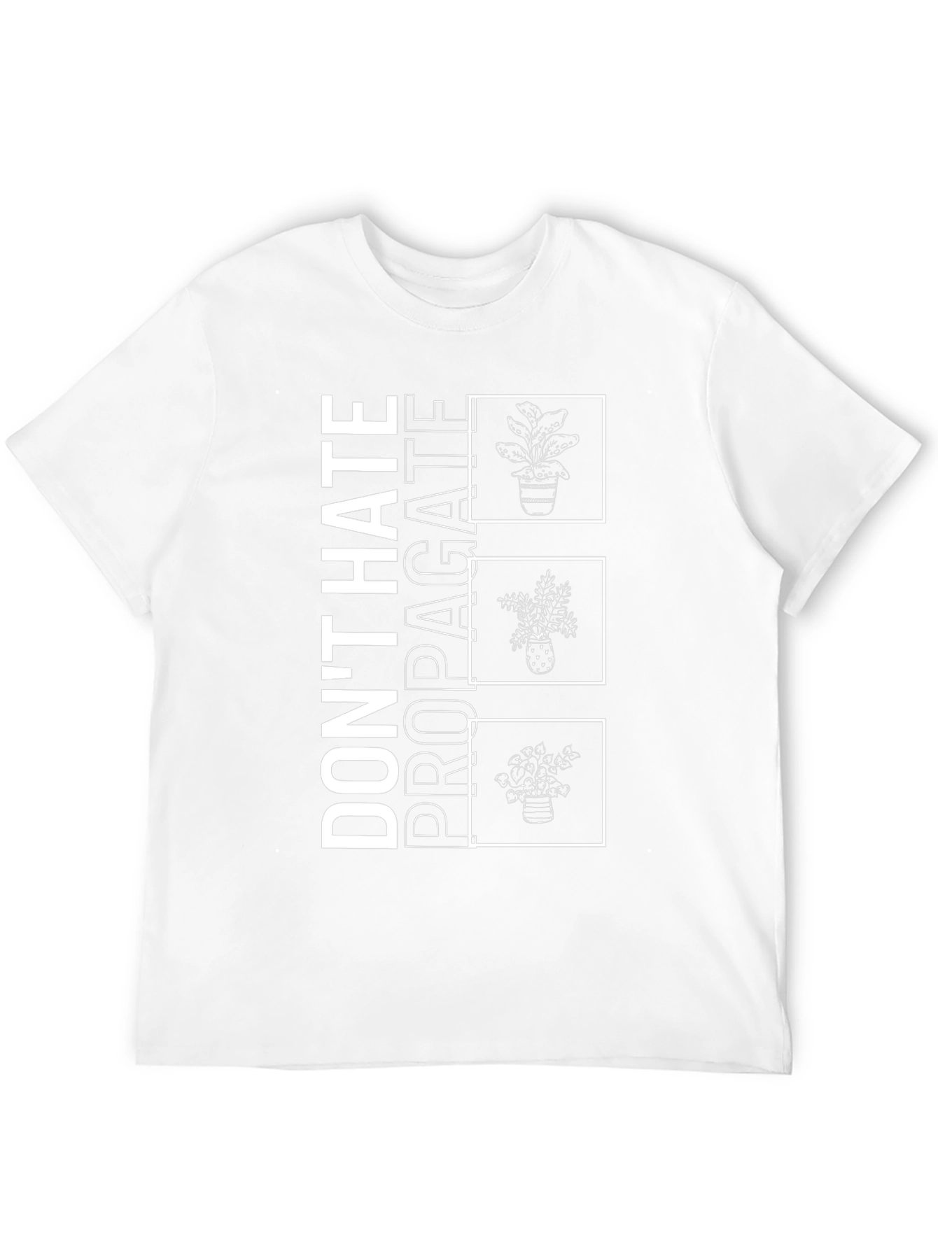 Dont Hate Propagate Graphic Tee
