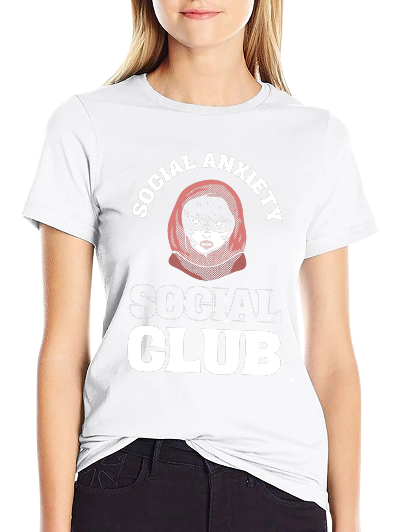 Social Anxiety Club Graphic Tee