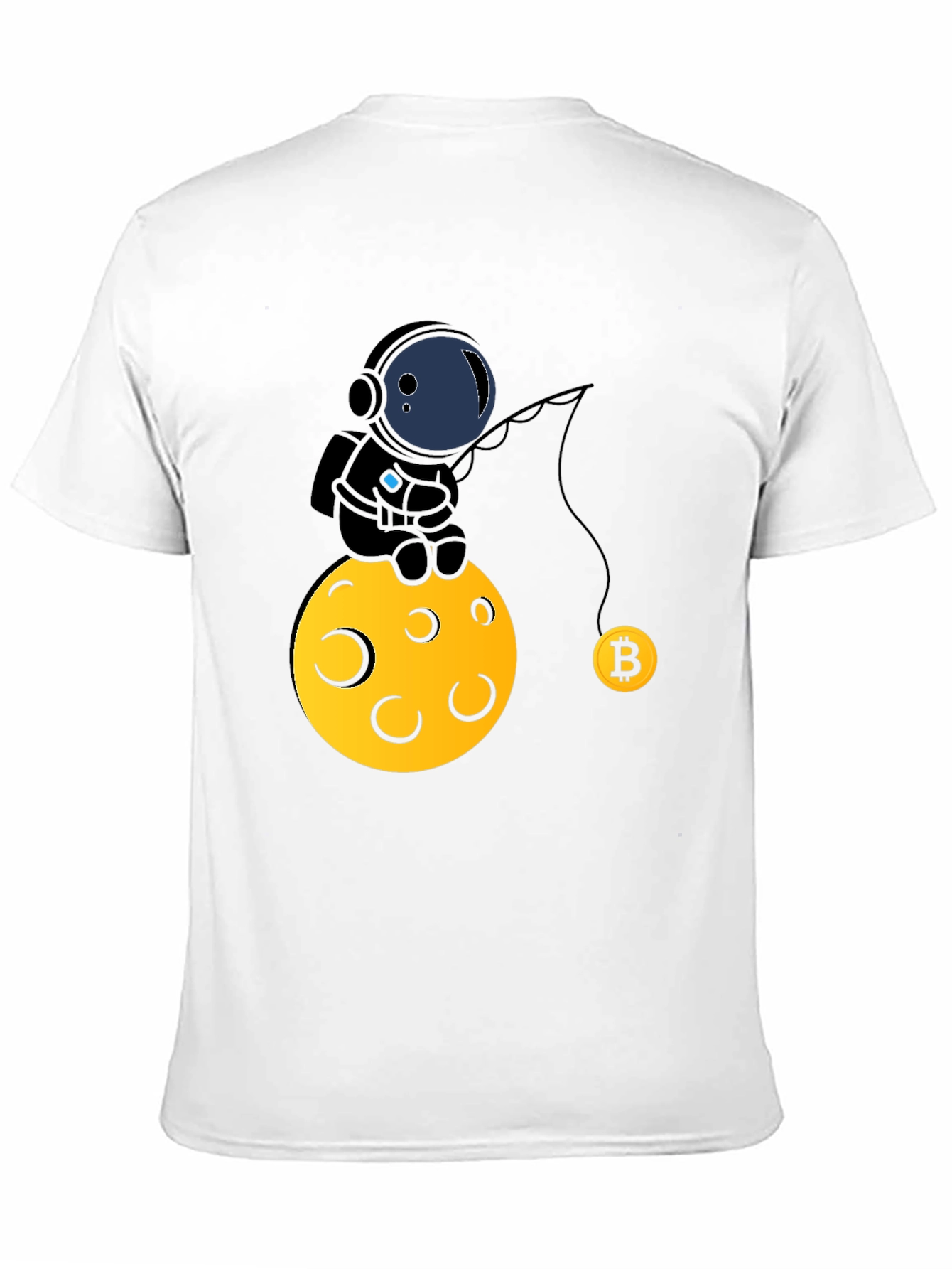 Bitcoin Astronaut T-Shirt - Cryptocurrency Tee