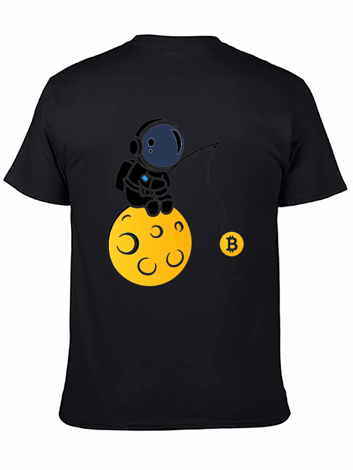 Bitcoin Astronaut T-Shirt - Cryptocurrency Tee
