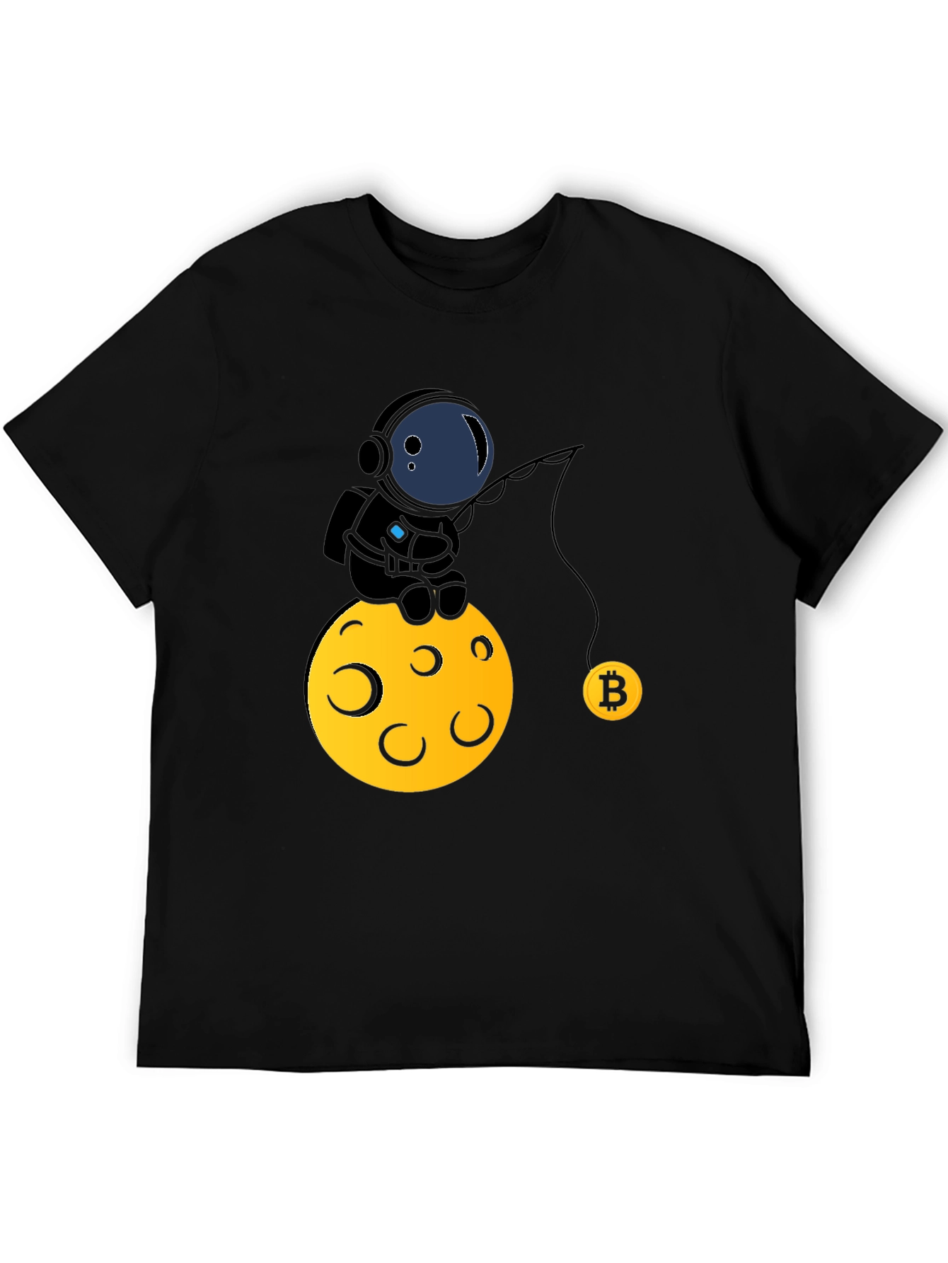 Bitcoin Astronaut T-Shirt - Cryptocurrency Tee