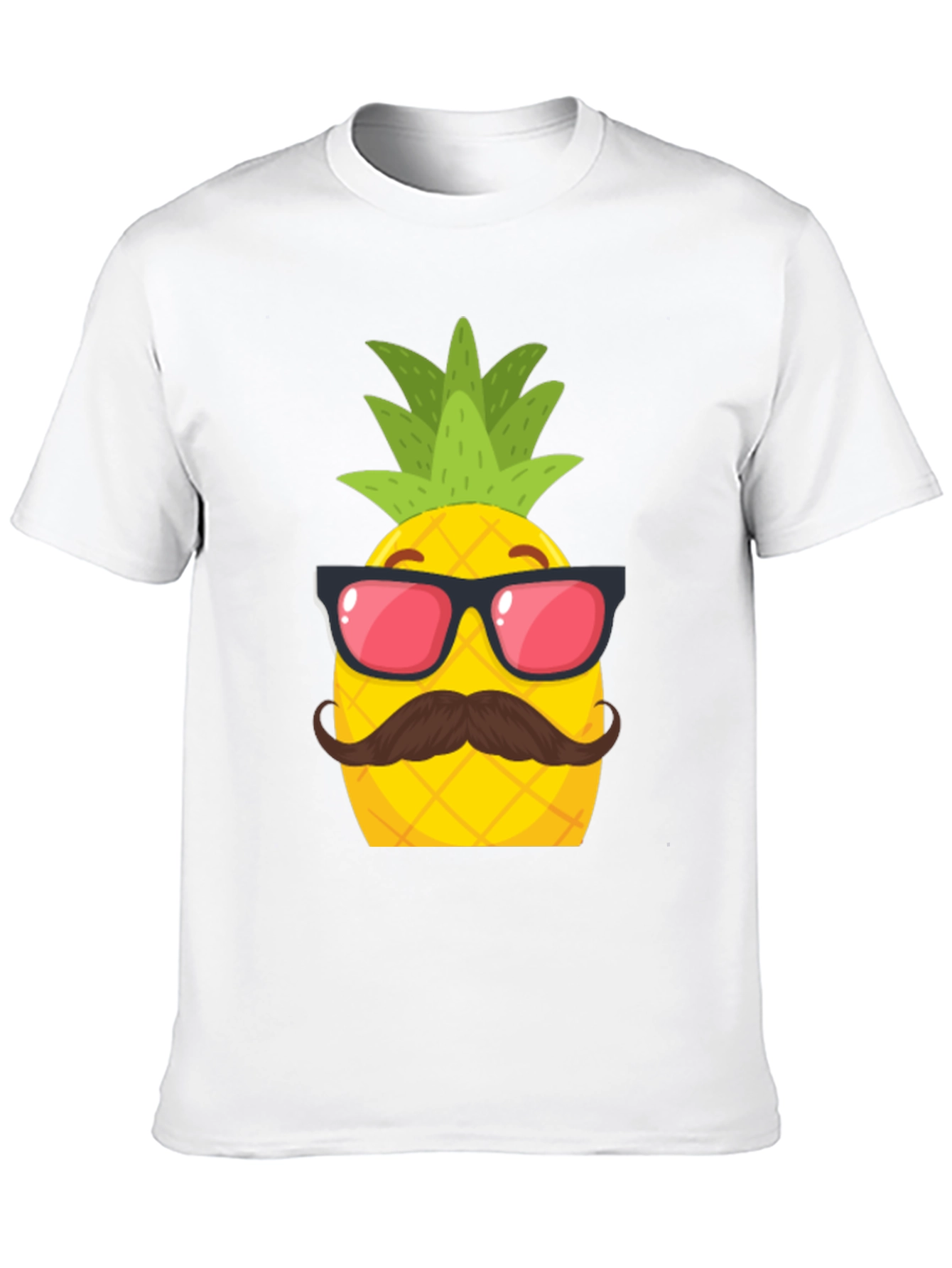 Cool Pineapple Graphic Tee - Summer Fun
