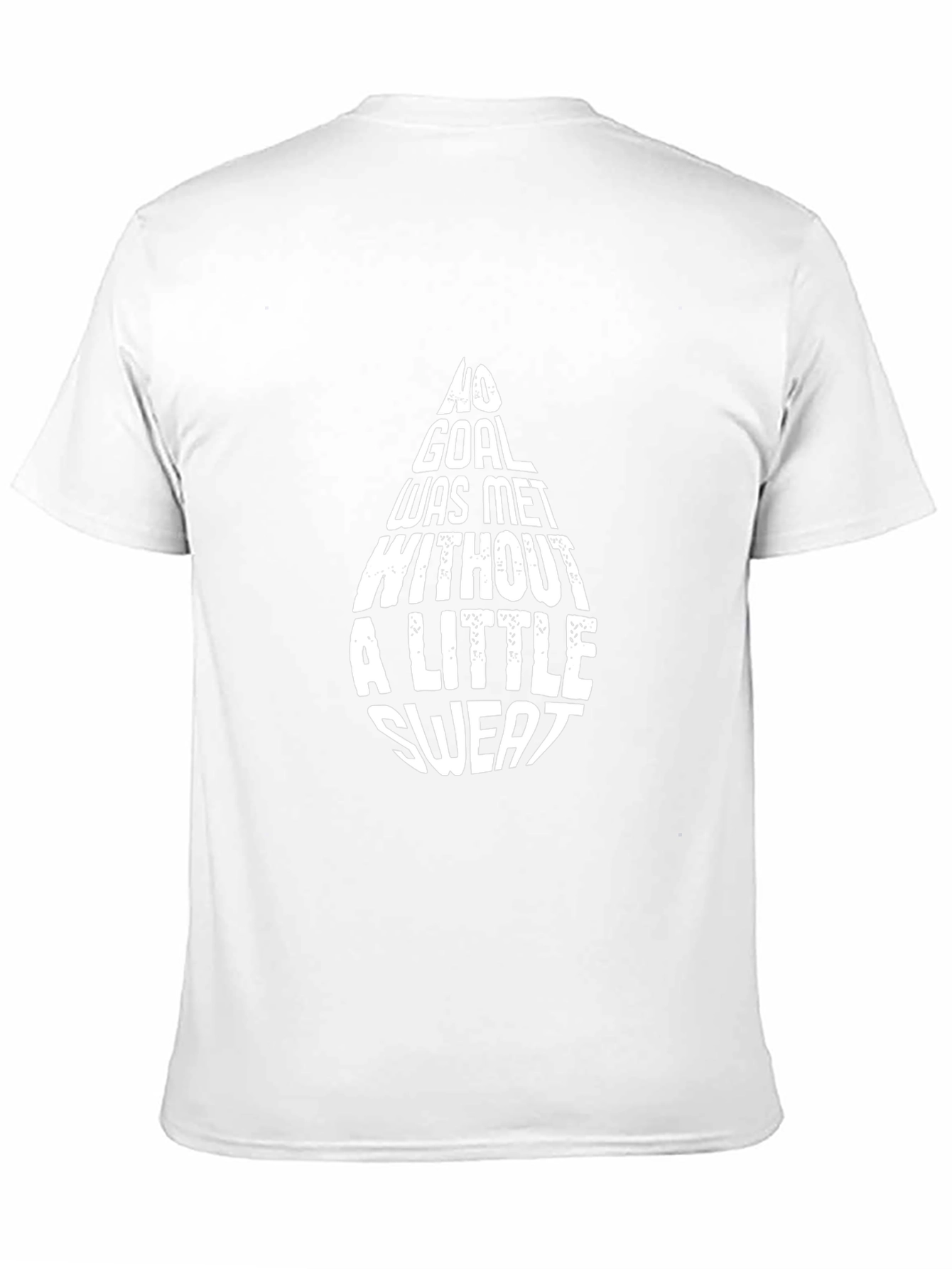 Motivational Graphic Tee - No Goal Little Sweat