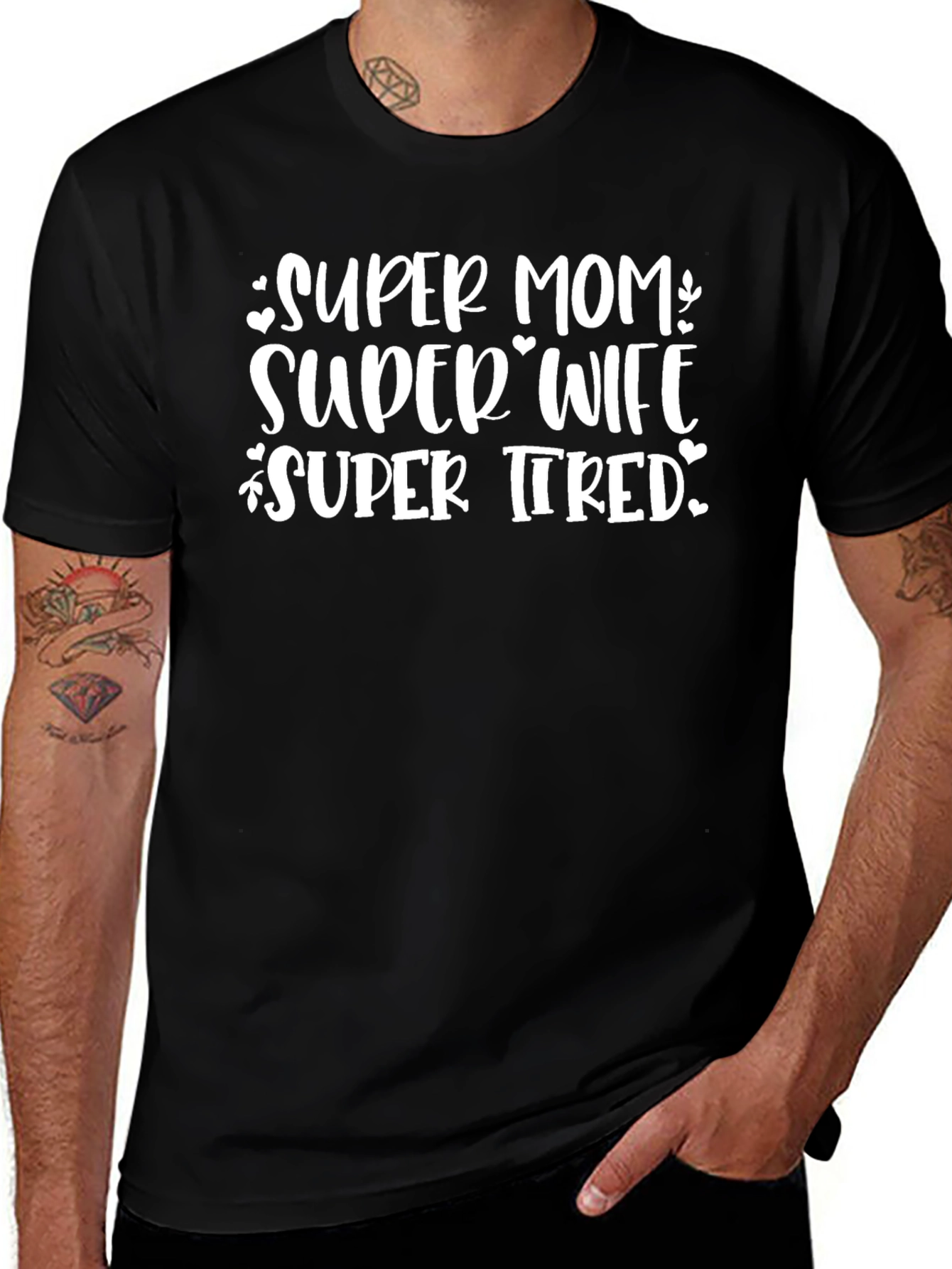 Super Mom Super Wife T-Shirt