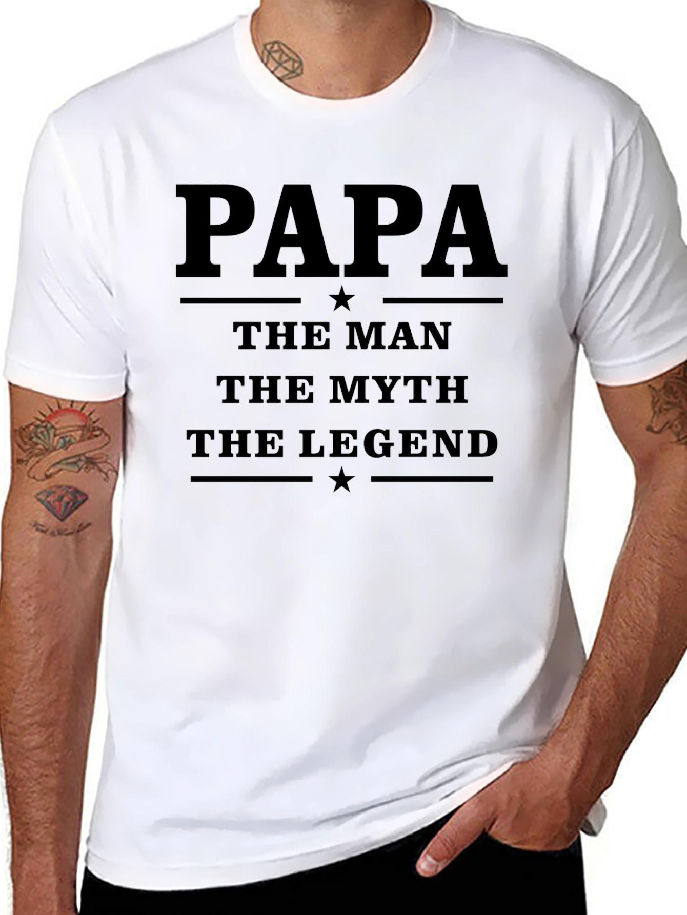 Papa The Man The Myth The Legend T-Shirt