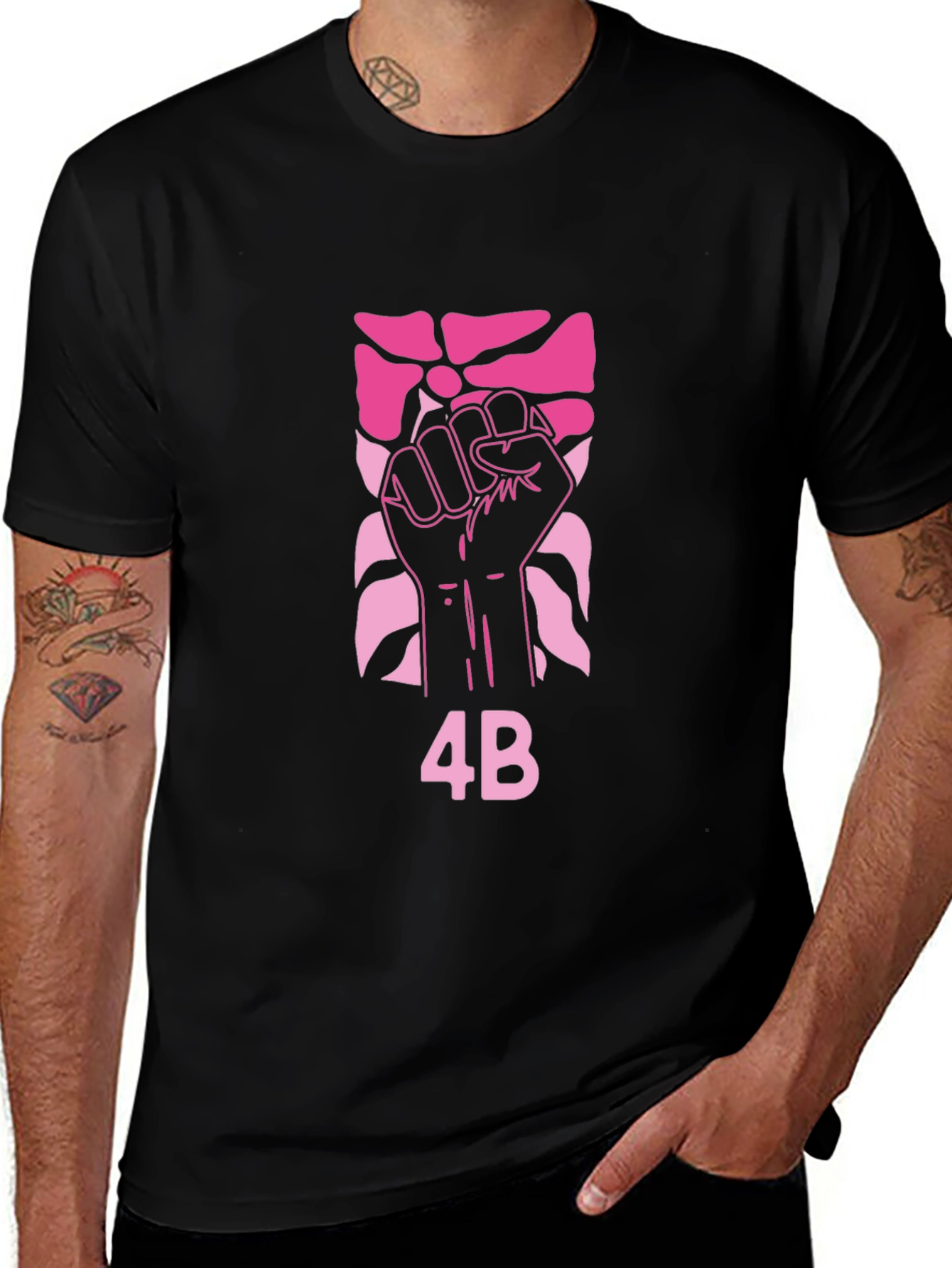 Empowered 4B Fist Graphic Tee