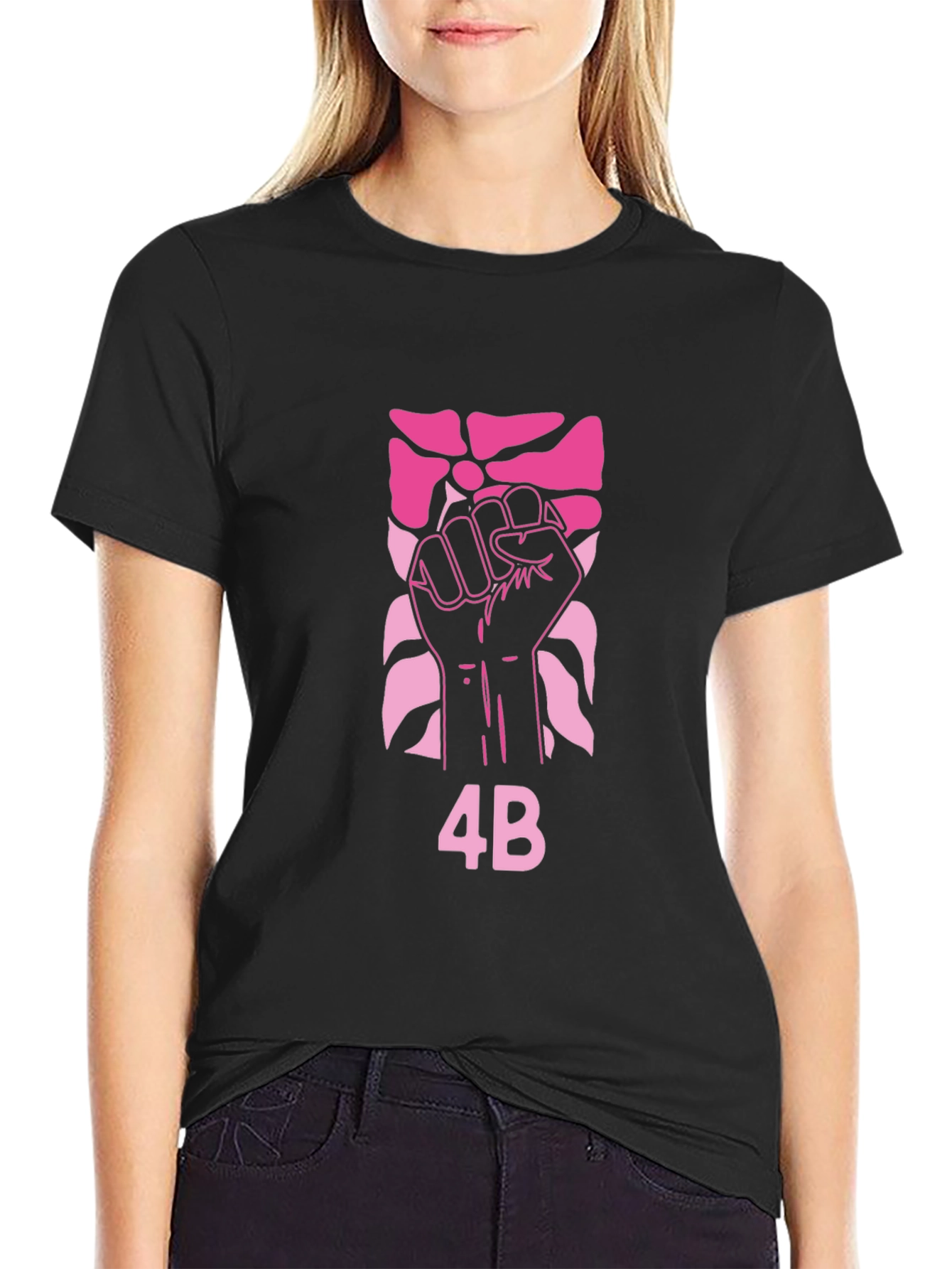 Empowered 4B Fist Graphic Tee