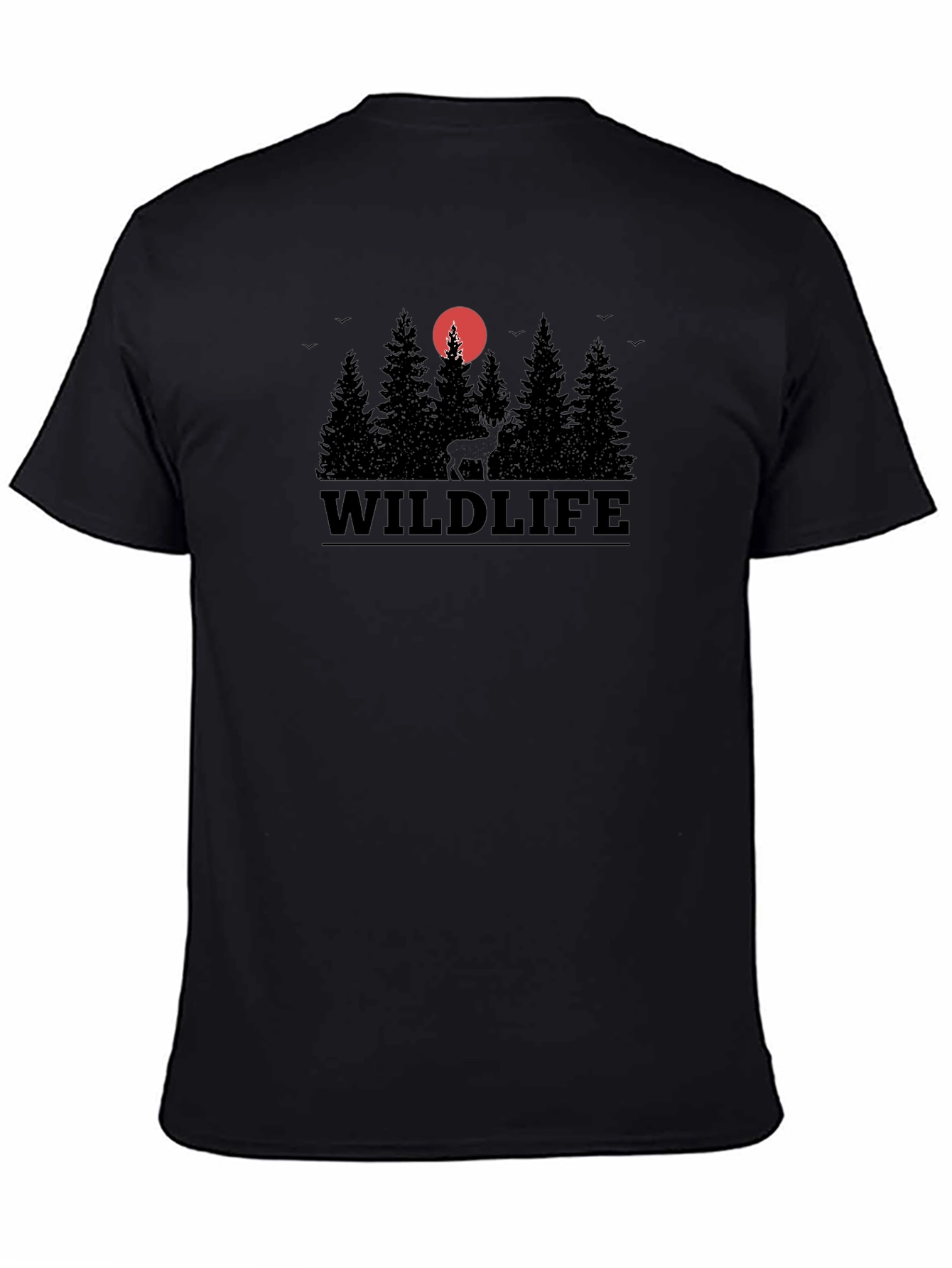 Wildlife Silhouette T-Shirt - Nature Inspired Apparel