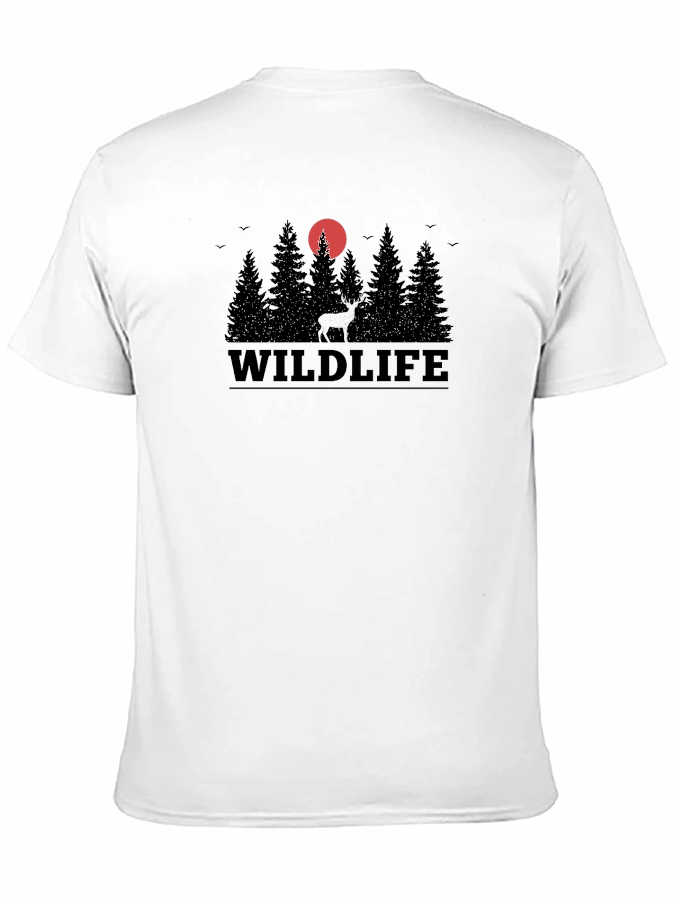 Wildlife Silhouette T-Shirt - Nature Inspired Apparel