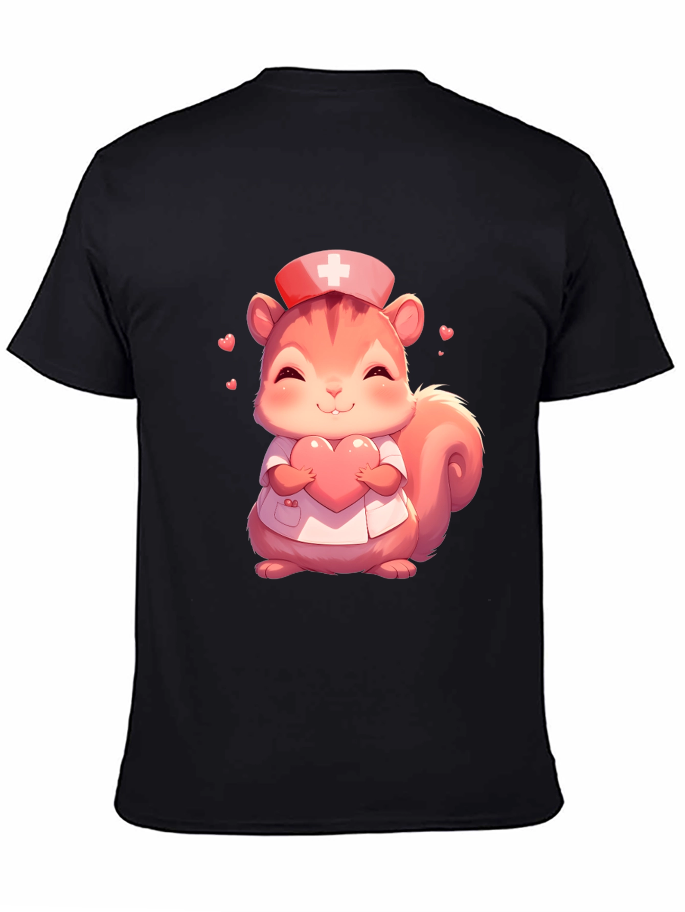 Nurse Squirrel Graphic Tee - Cute & Comfy