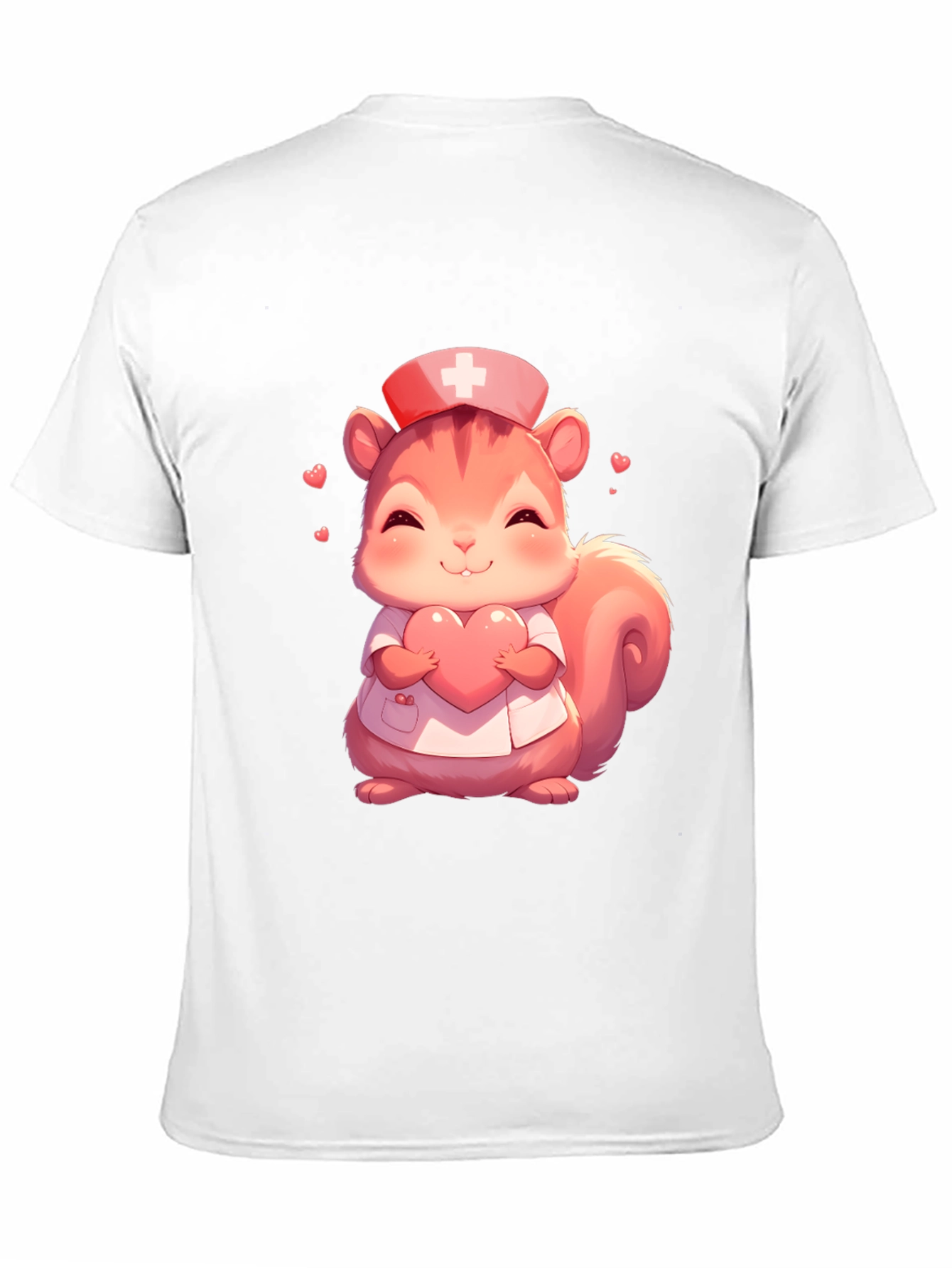 Nurse Squirrel Graphic Tee - Cute & Comfy