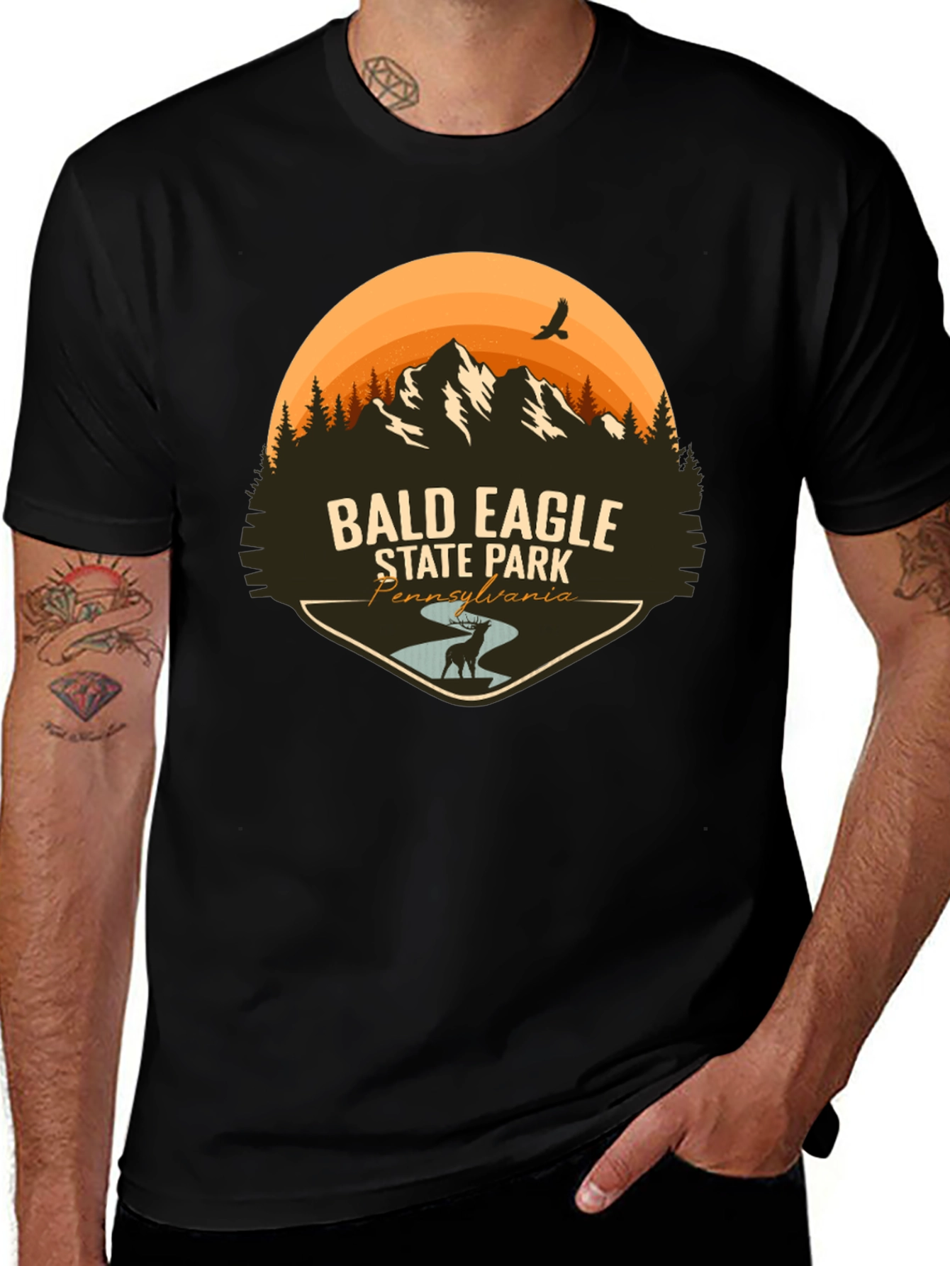 Bald Eagle State Park Tee - Nature Adventure T-Shirt