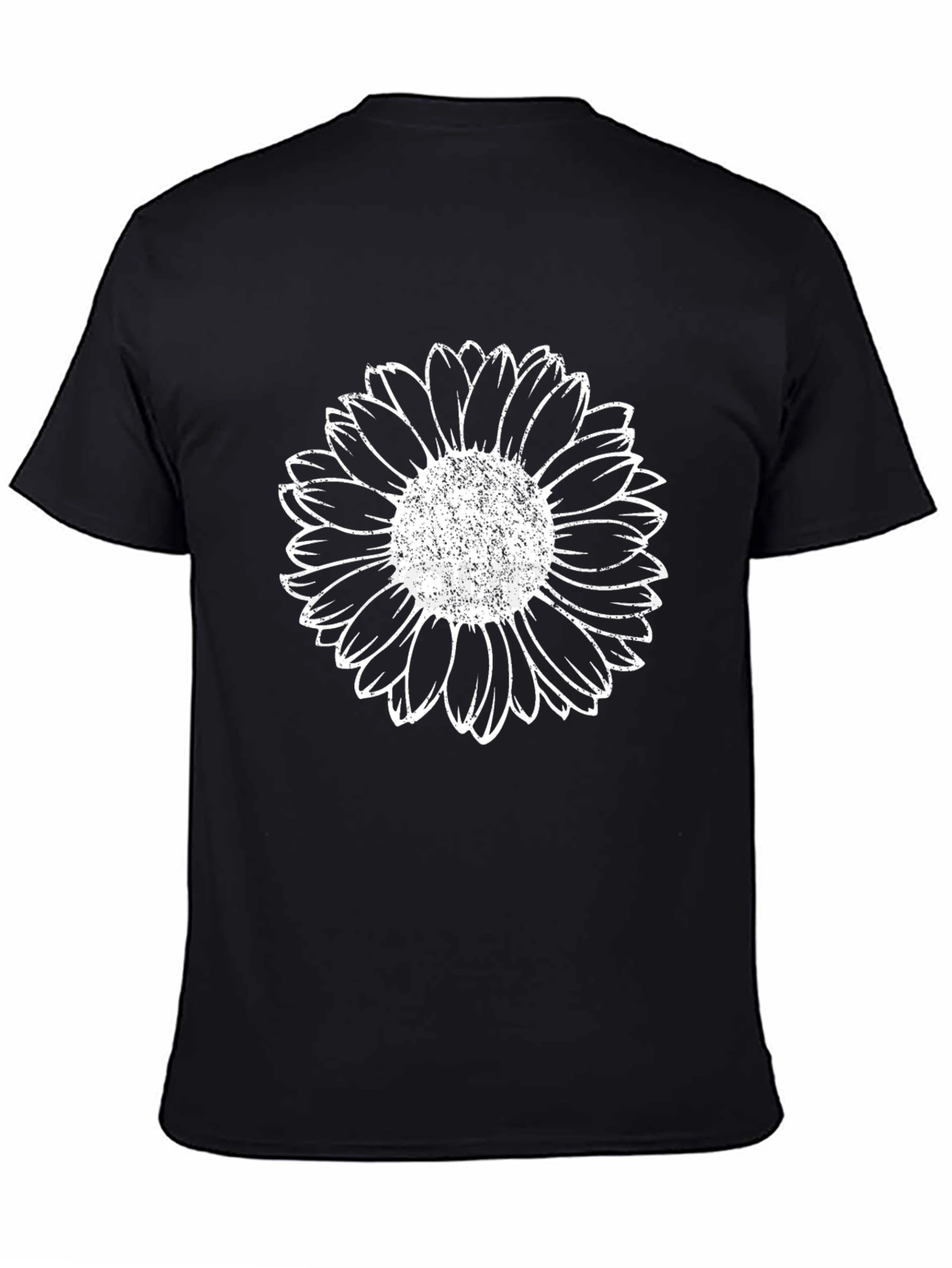 Sunflower Graphic Print Crew Neck T-Shirt