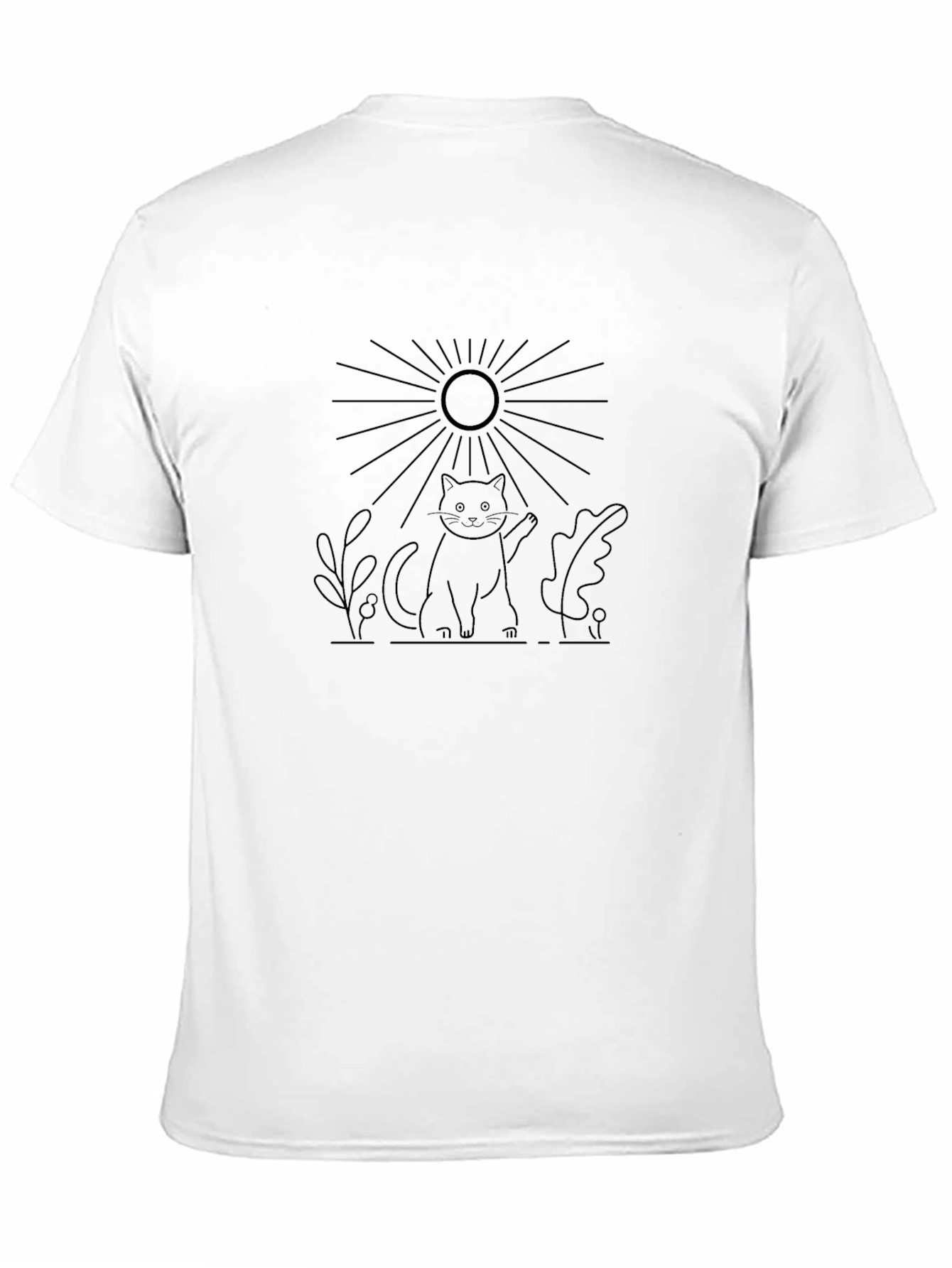 Sunbeam Cat Graphic T-Shirt