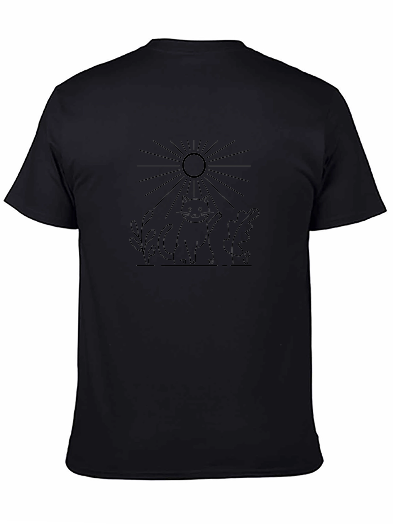Sunbeam Cat Graphic T-Shirt