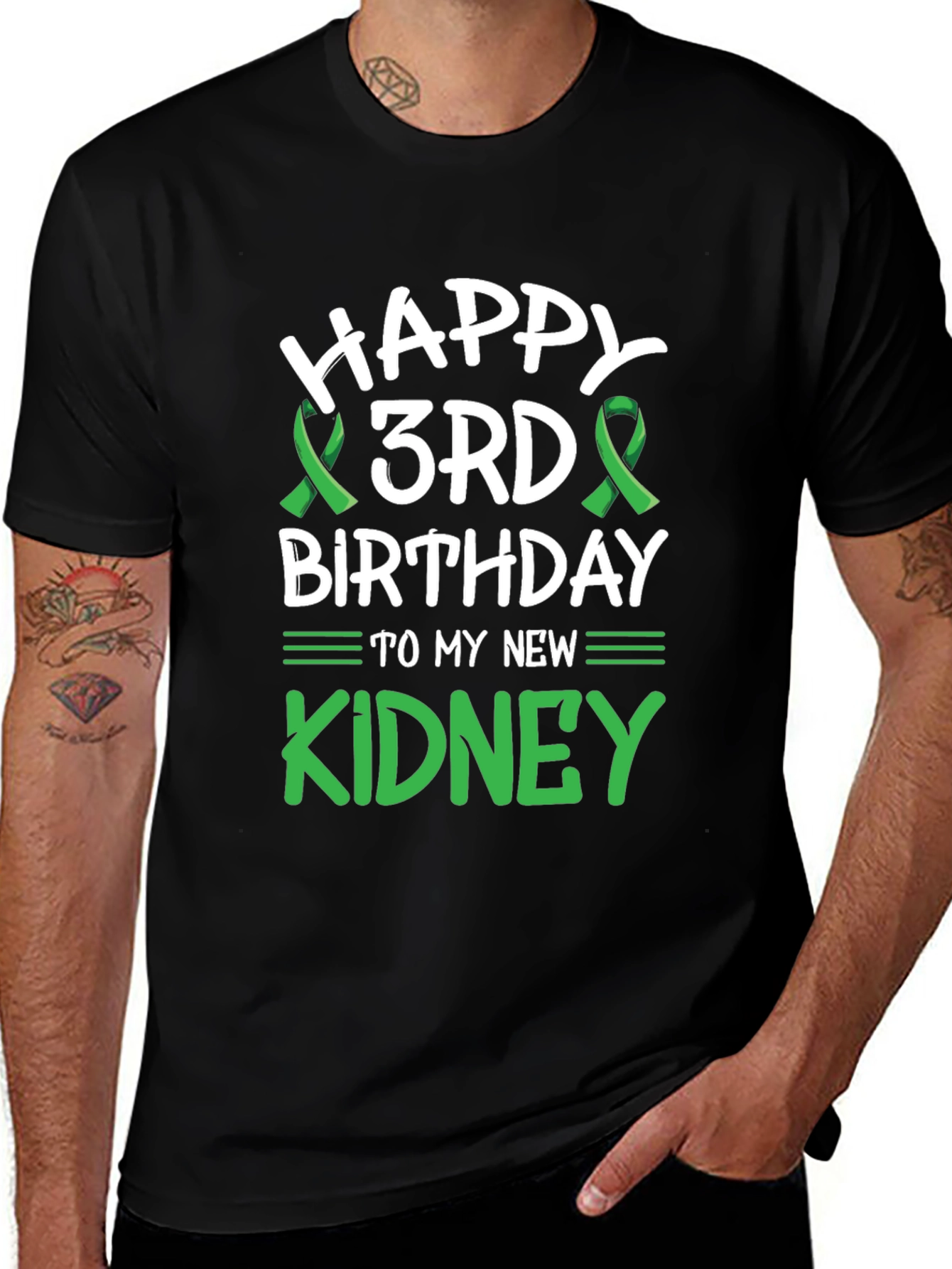 Happy 3rd Birthday New Kidney T-Shirt