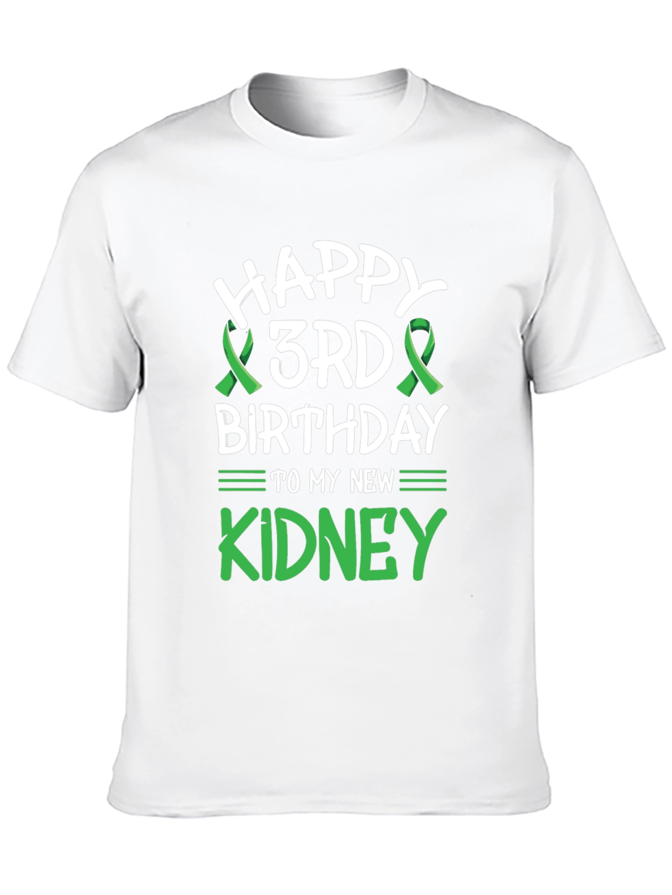 Happy 3rd Birthday New Kidney T-Shirt