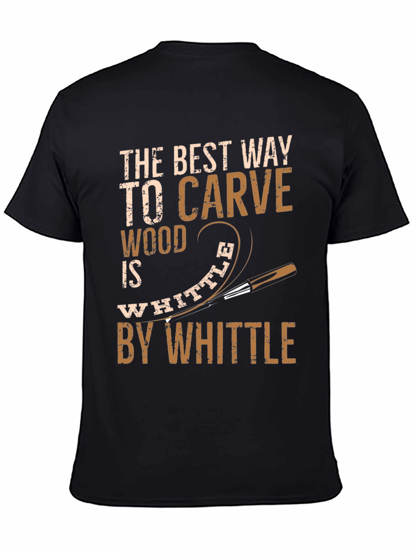 Whittle Carve Wood T-Shirt