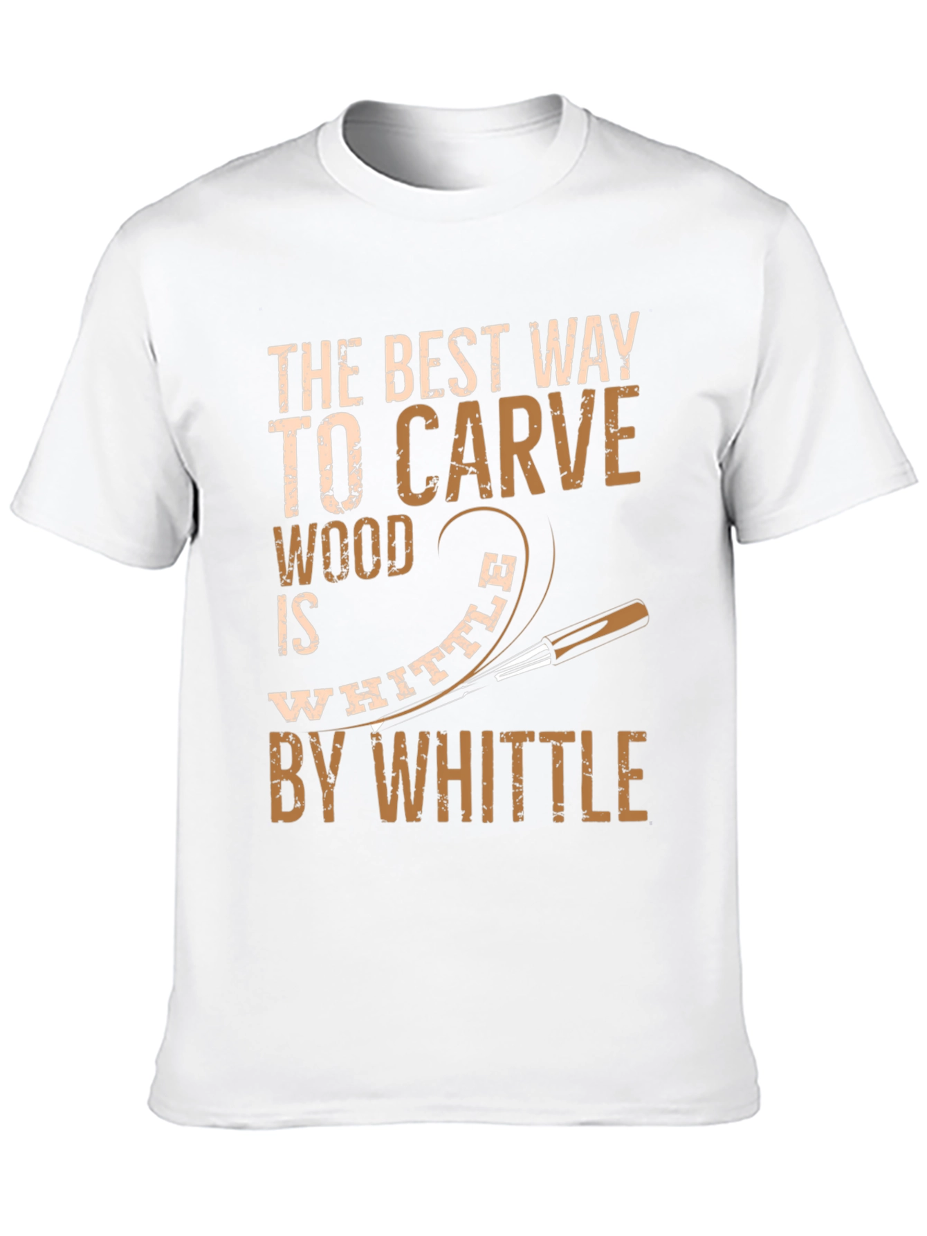 Whittle Carve Wood T-Shirt