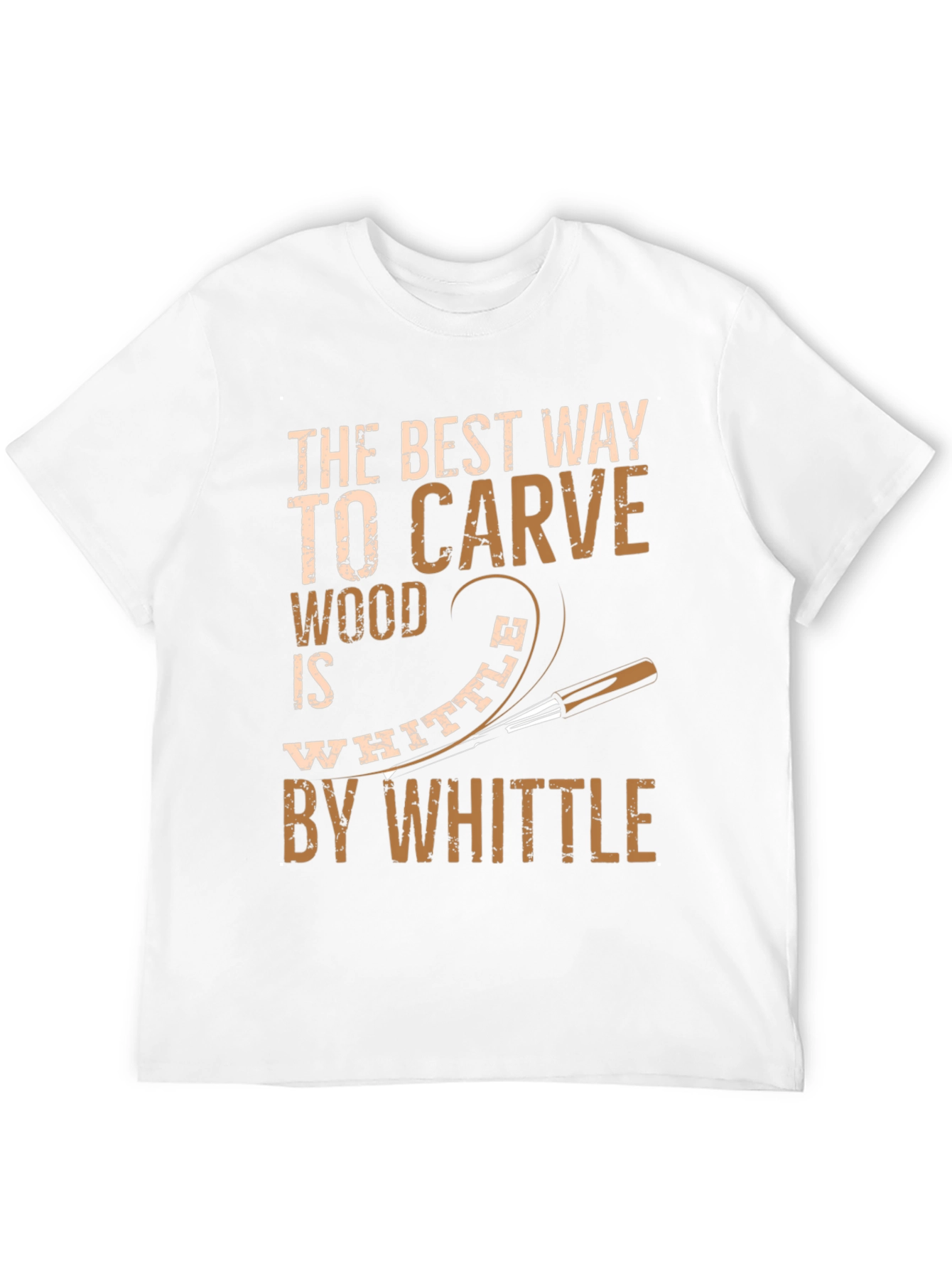 Whittle Carve Wood T-Shirt