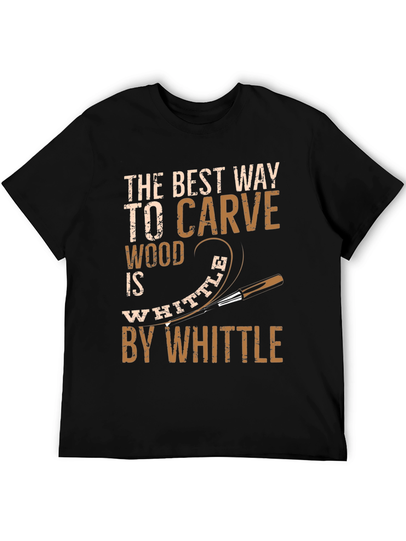 Whittle Carve Wood T-Shirt