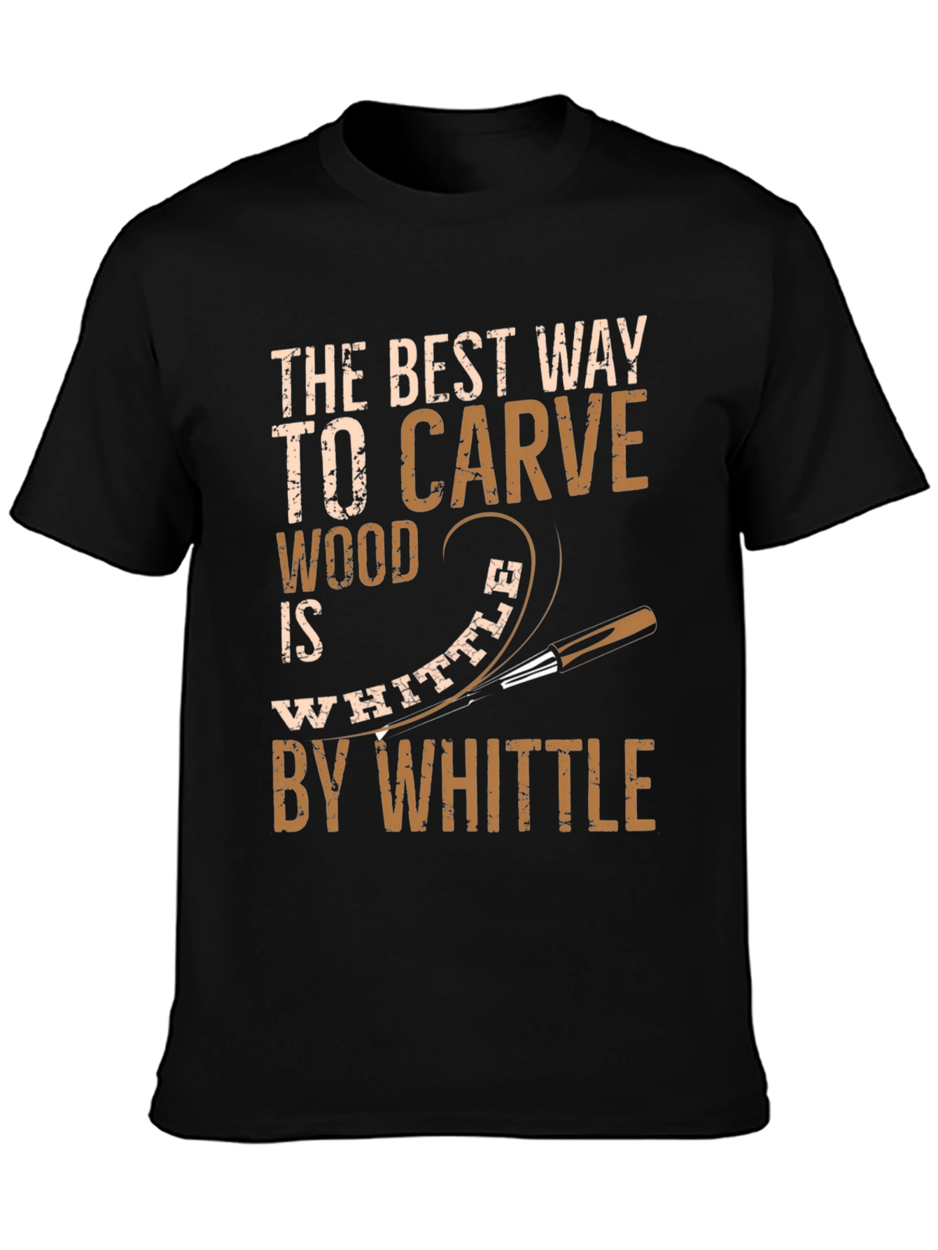 Whittle Carve Wood T-Shirt