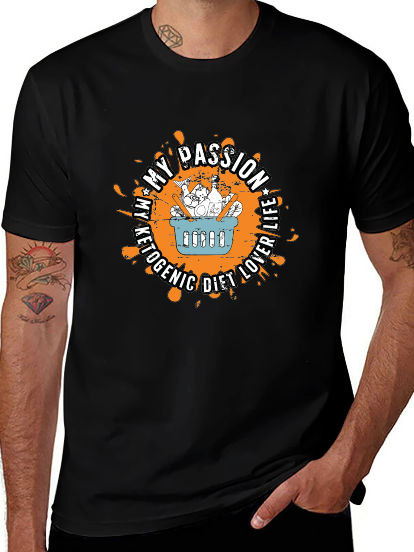 Keto Diet Lover Graphic T-Shirt