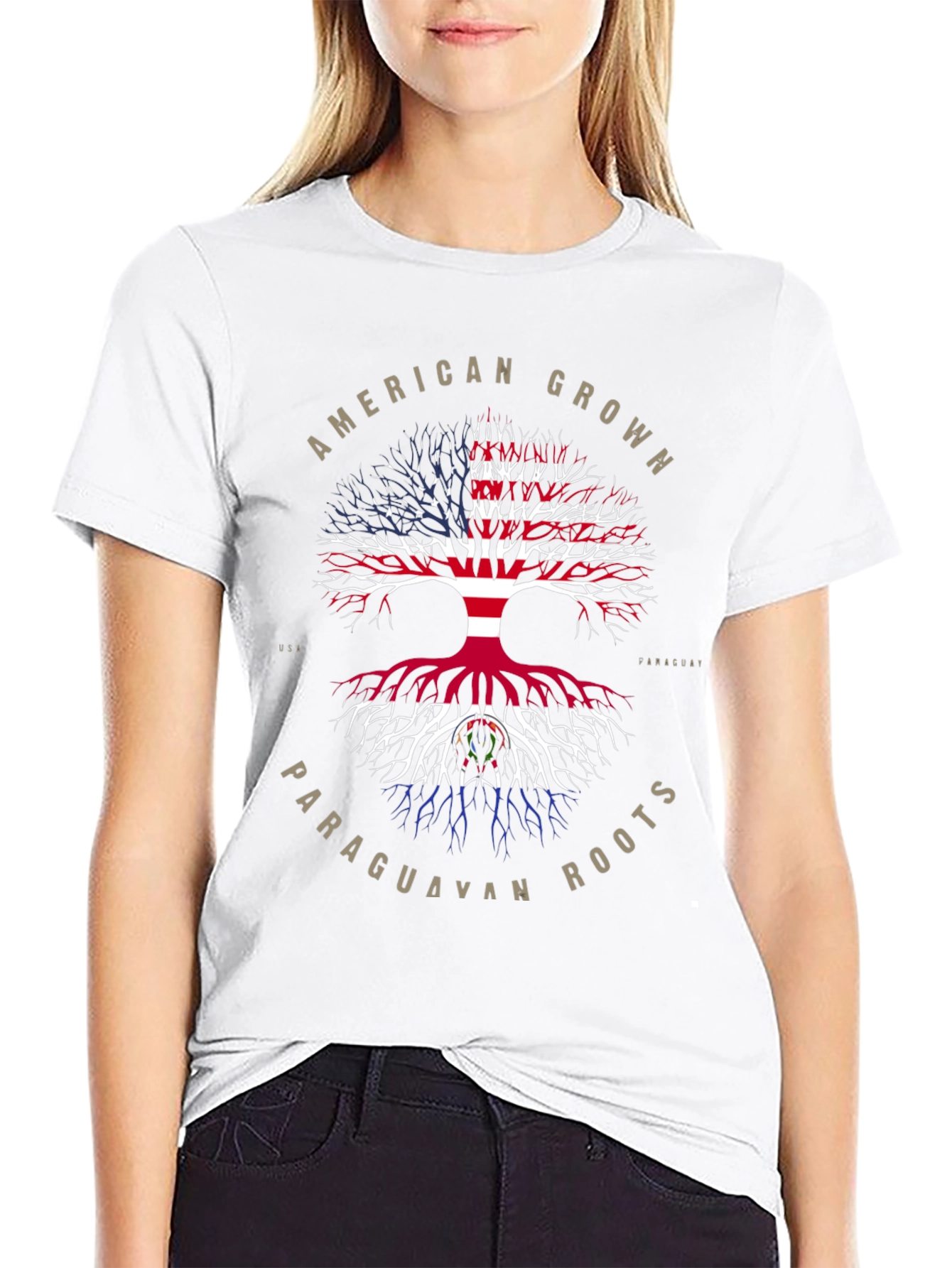 American Grown Paraguayan Roots T-Shirt