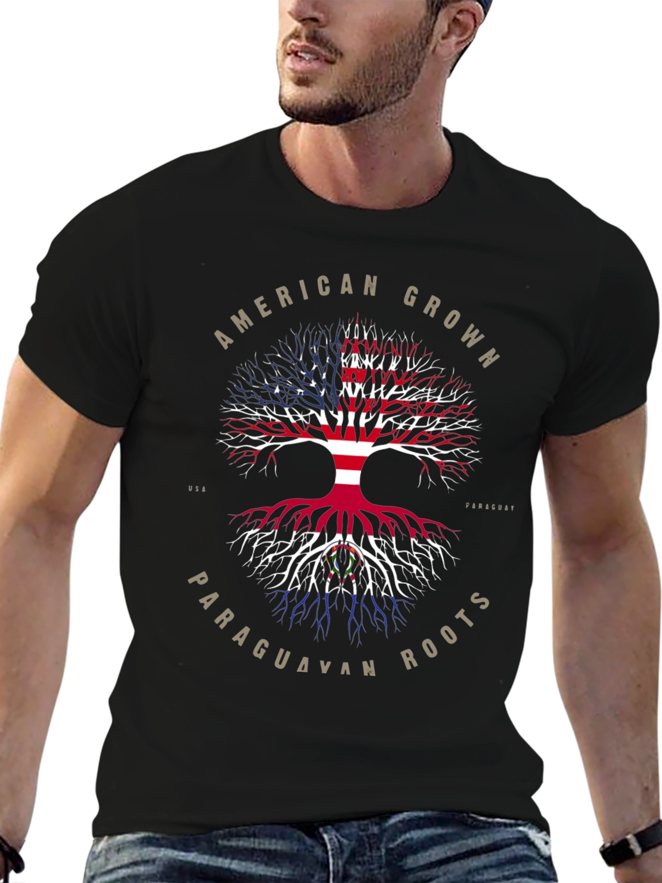 American Grown Paraguayan Roots T-Shirt