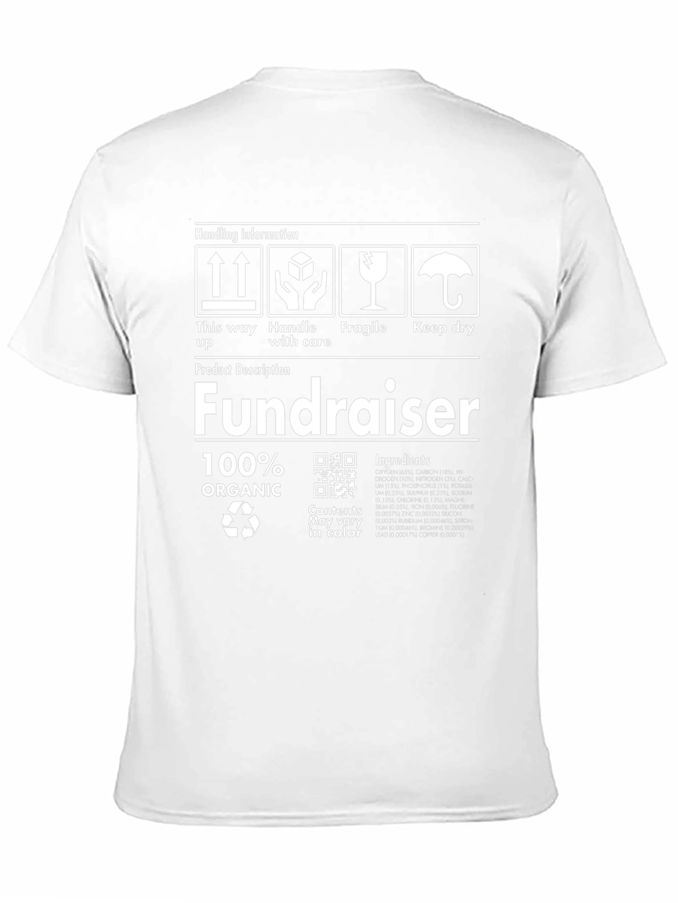 Fundraiser Organic Cotton T-Shirt