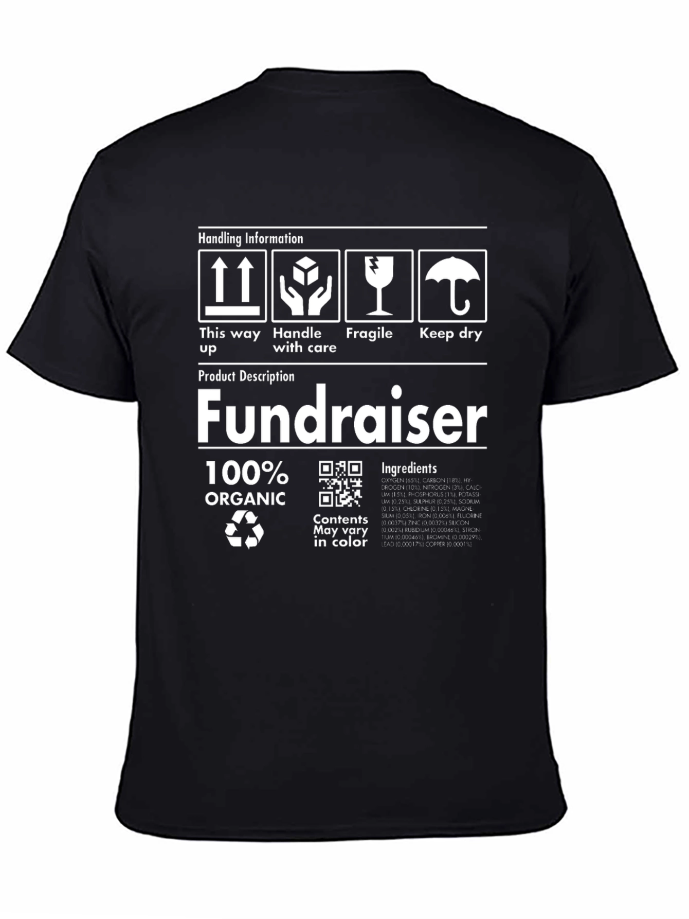 Fundraiser Organic Cotton T-Shirt