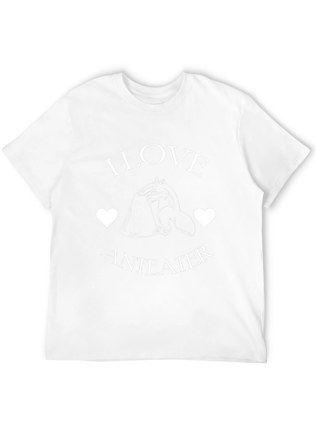 I Love Anteater T-Shirt - Novelty Graphic Tee