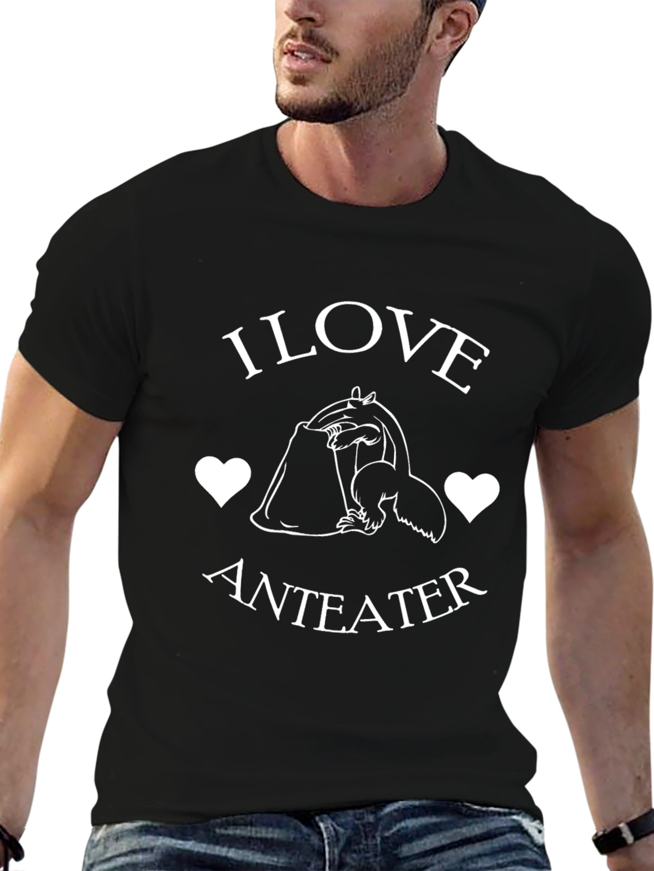 I Love Anteater T-Shirt - Novelty Graphic Tee