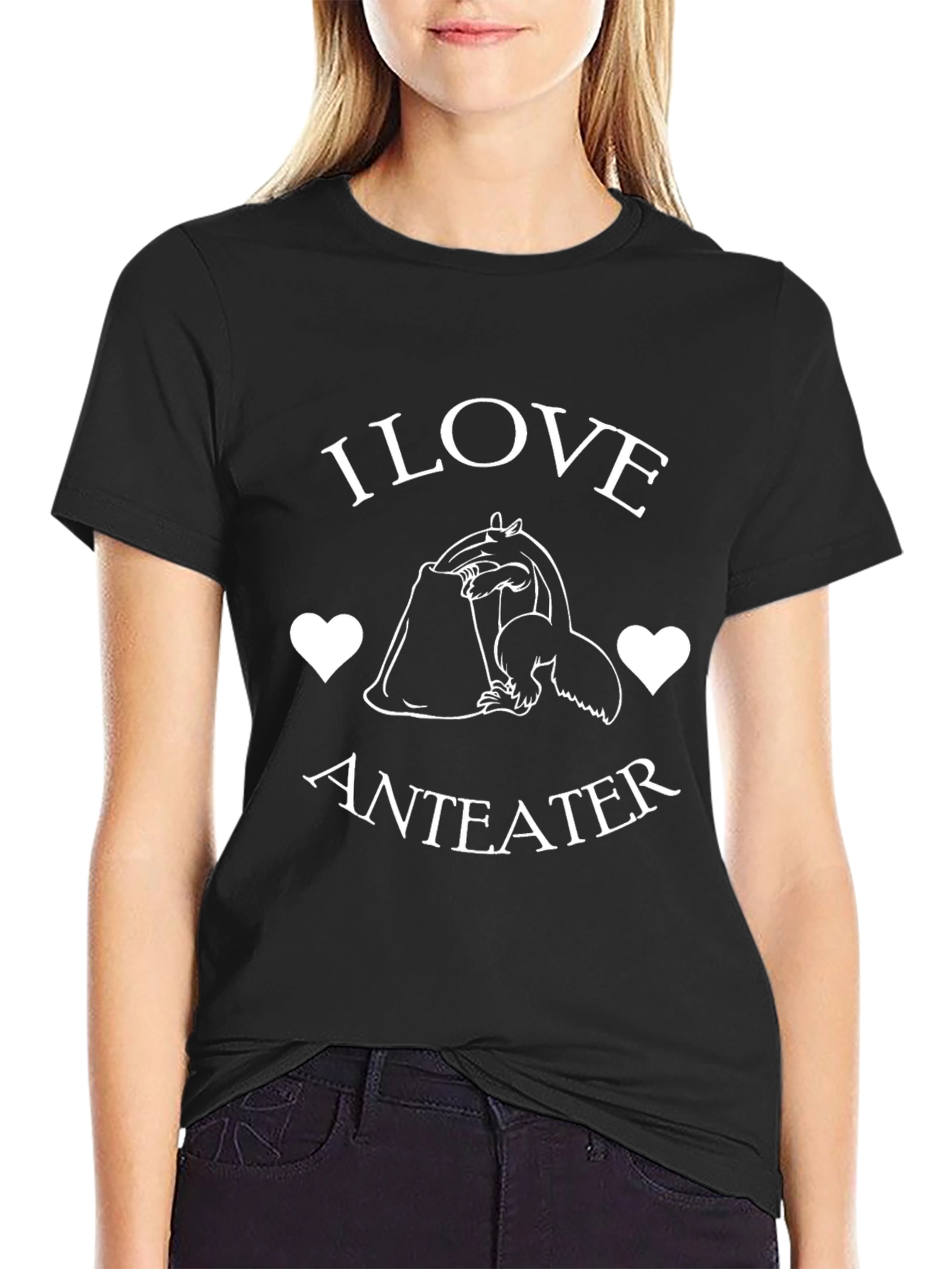 I Love Anteater T-Shirt - Novelty Graphic Tee