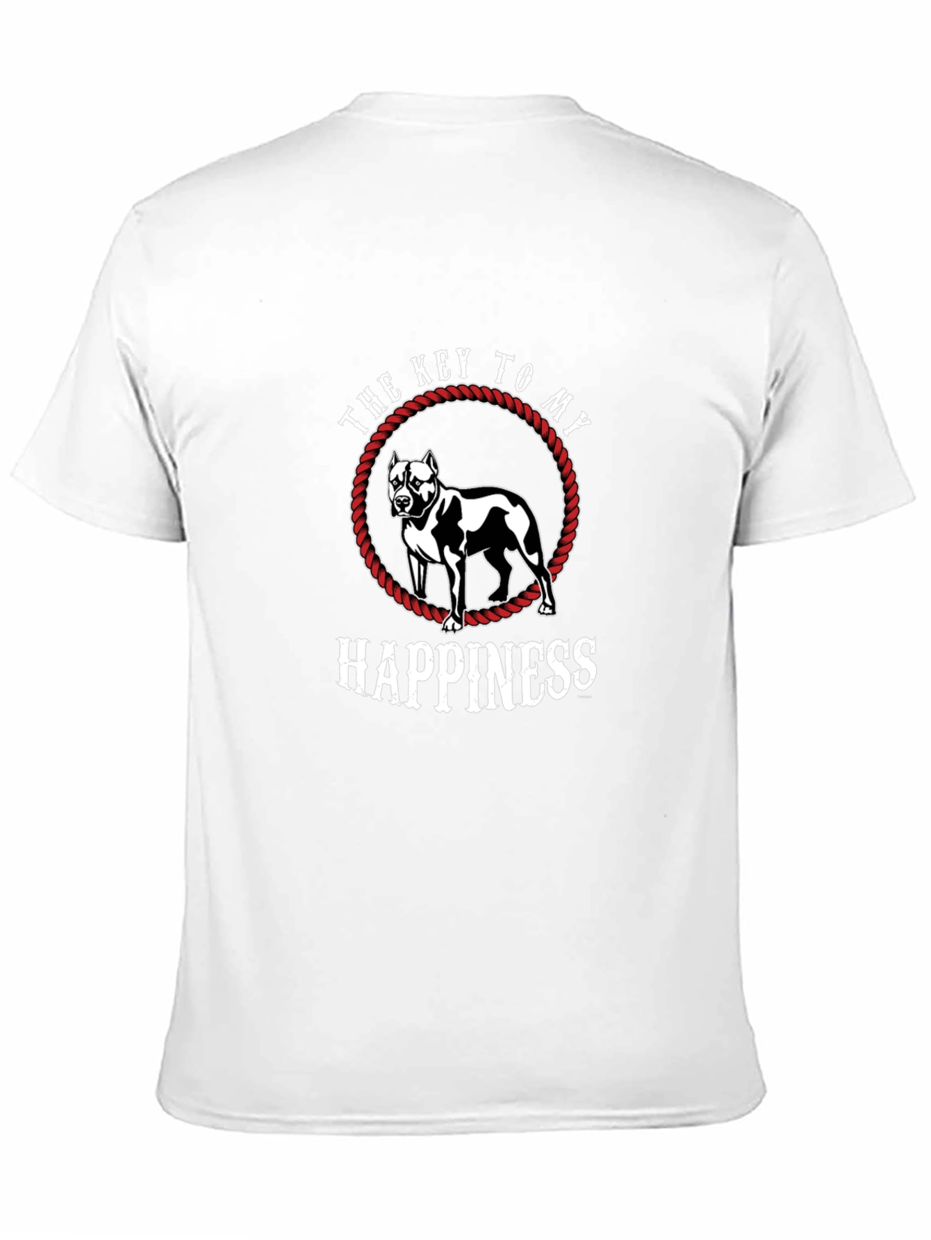 Pitbull Happiness T-Shirt - Dog Lover Tee
